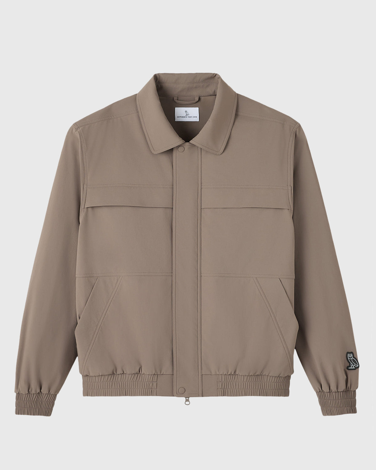 VESTE DE PILOTE EN NYLON - VISON