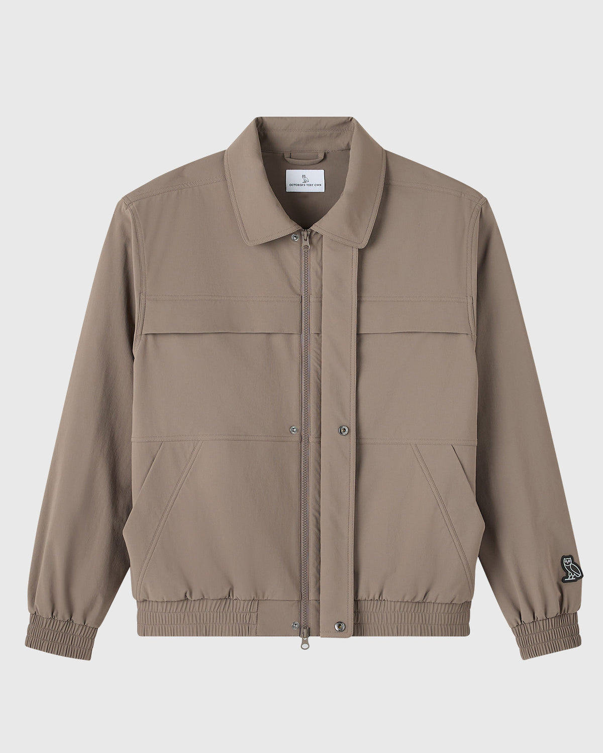 VESTE DE PILOTE EN NYLON - VISON