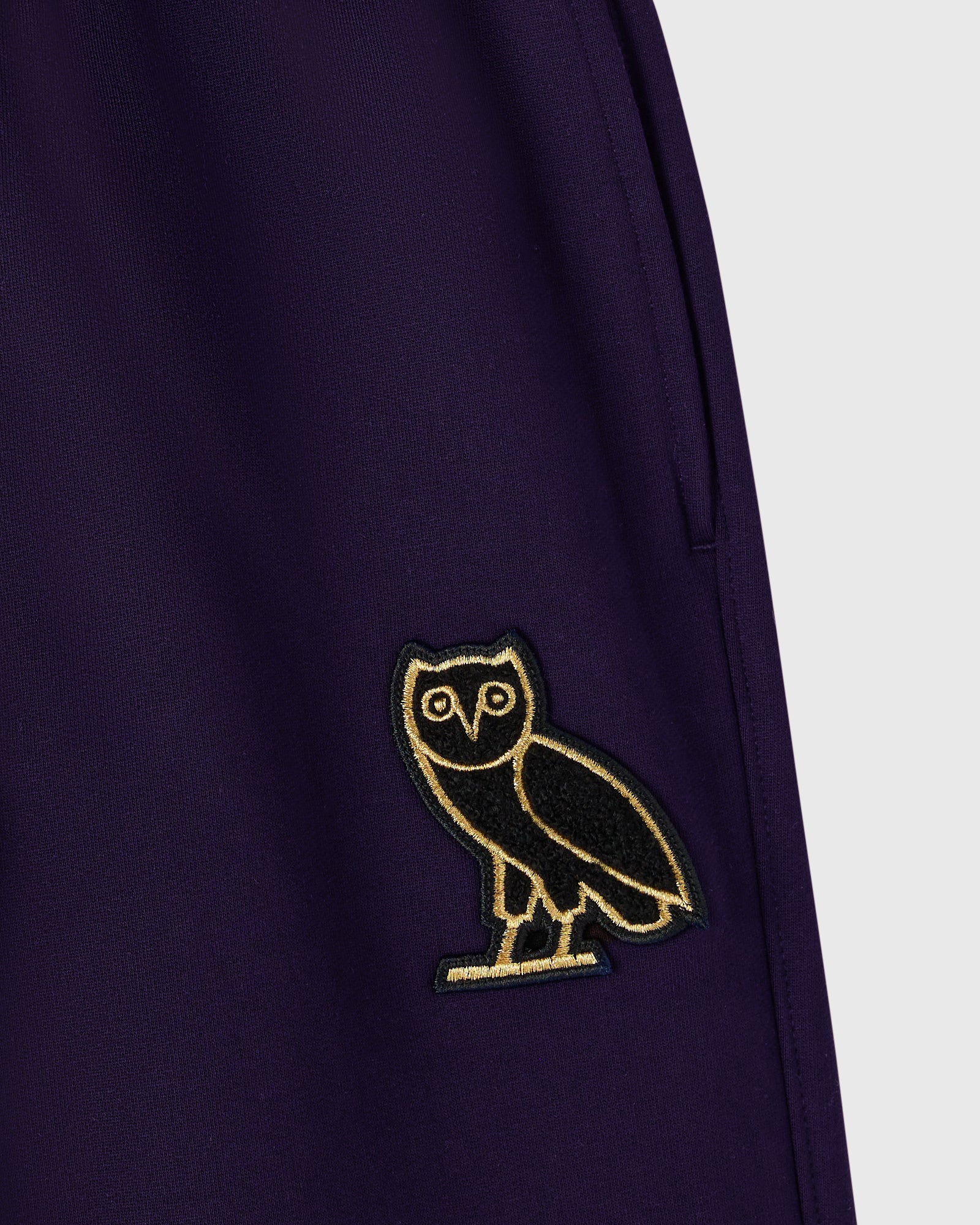 Signature Open-Hem Sweatpant - Rich Plum