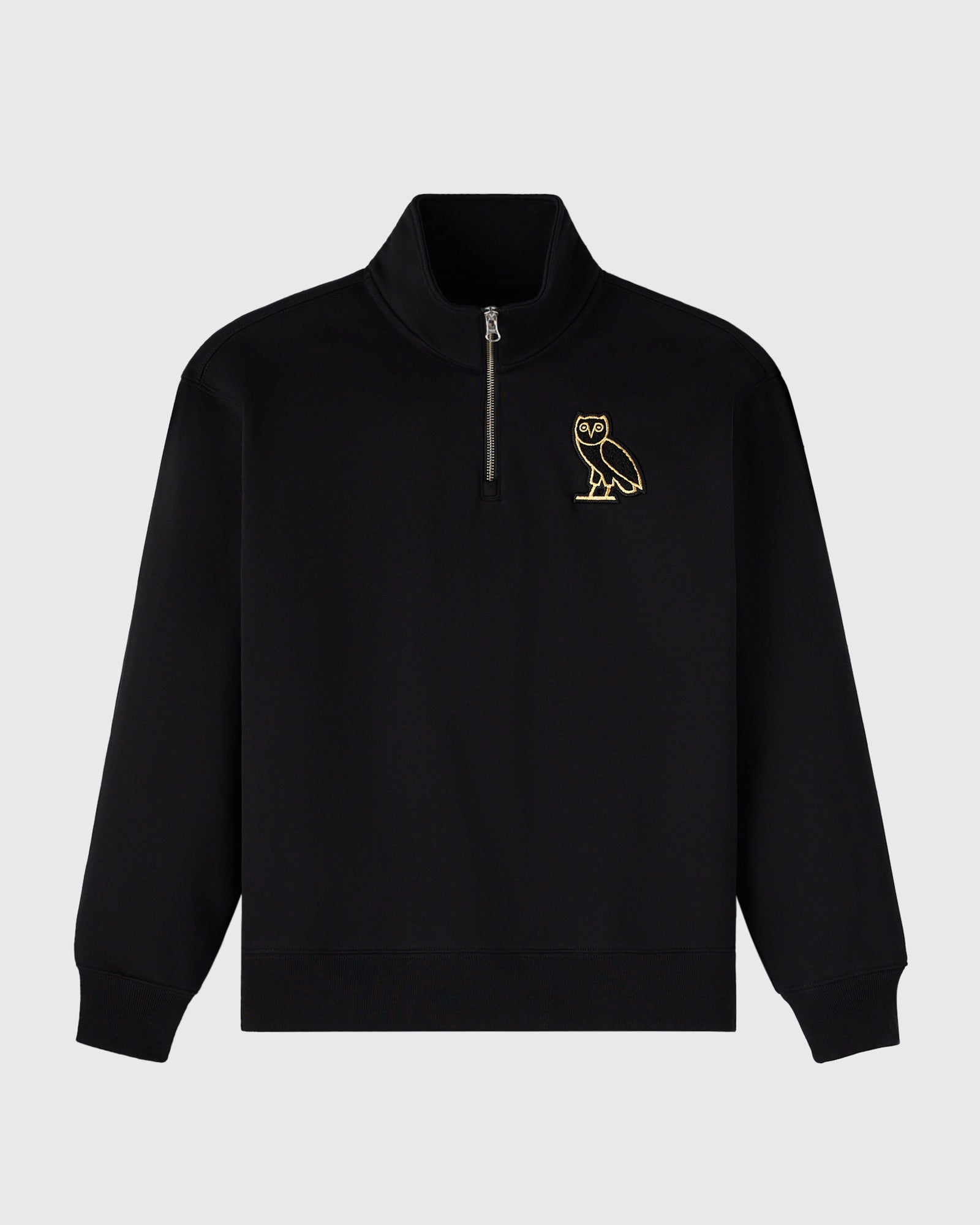 Signature Quarter-Zip Mockneck - Black – October's Very Own