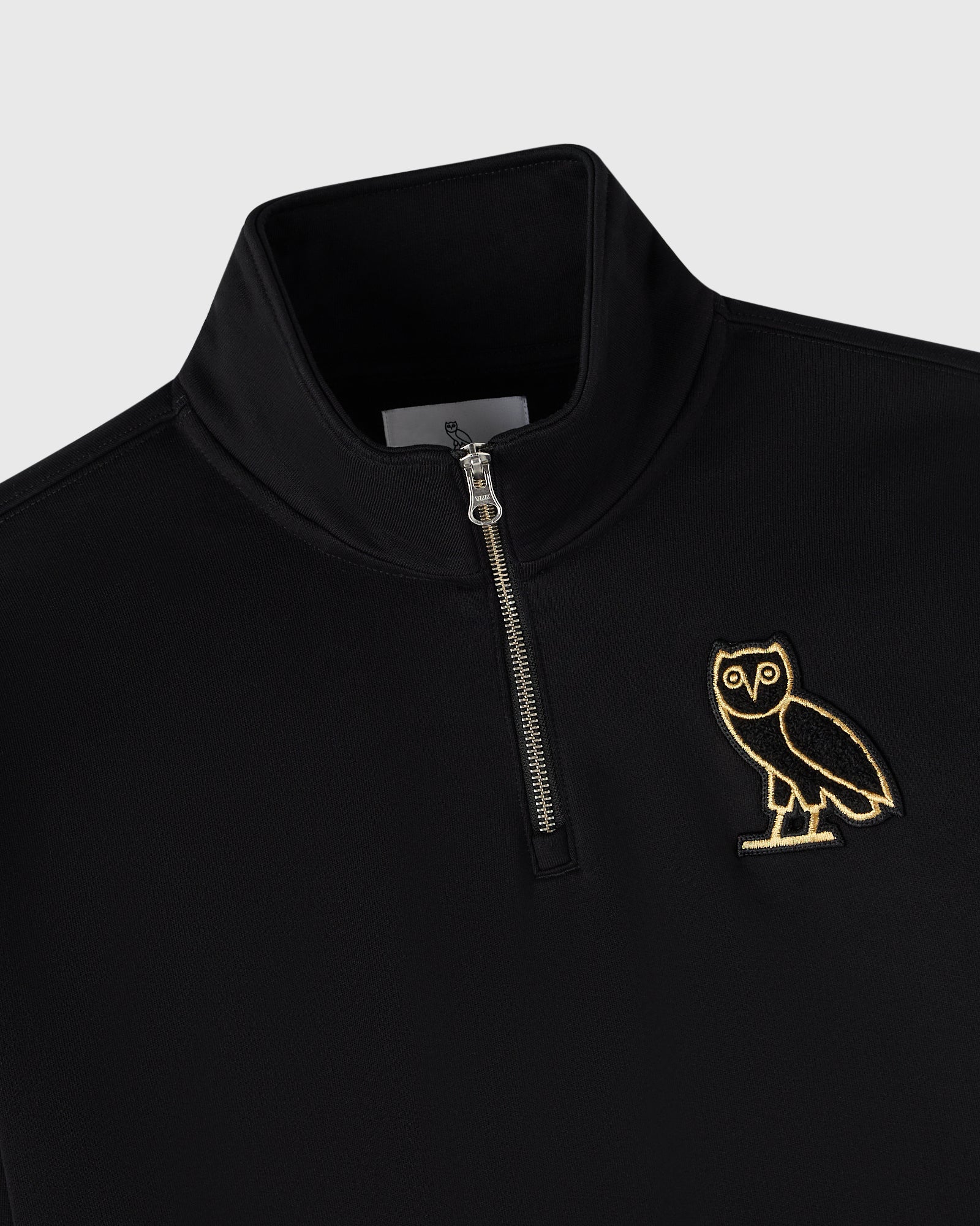 Signature Quarter-Zip Mockneck - Black – October's Very Own
