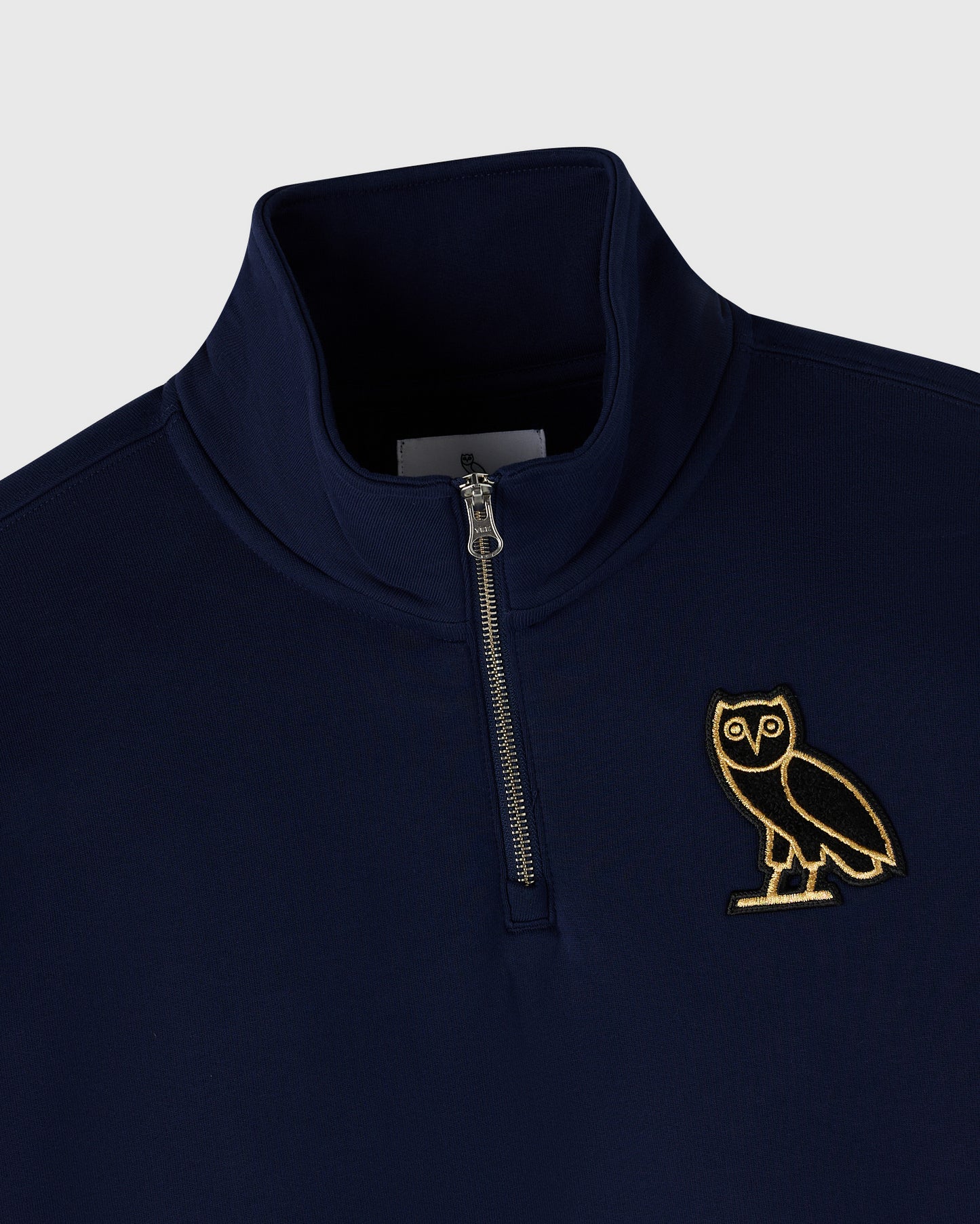 Signature Quarter-Zip Mockneck - Night Owl Navy