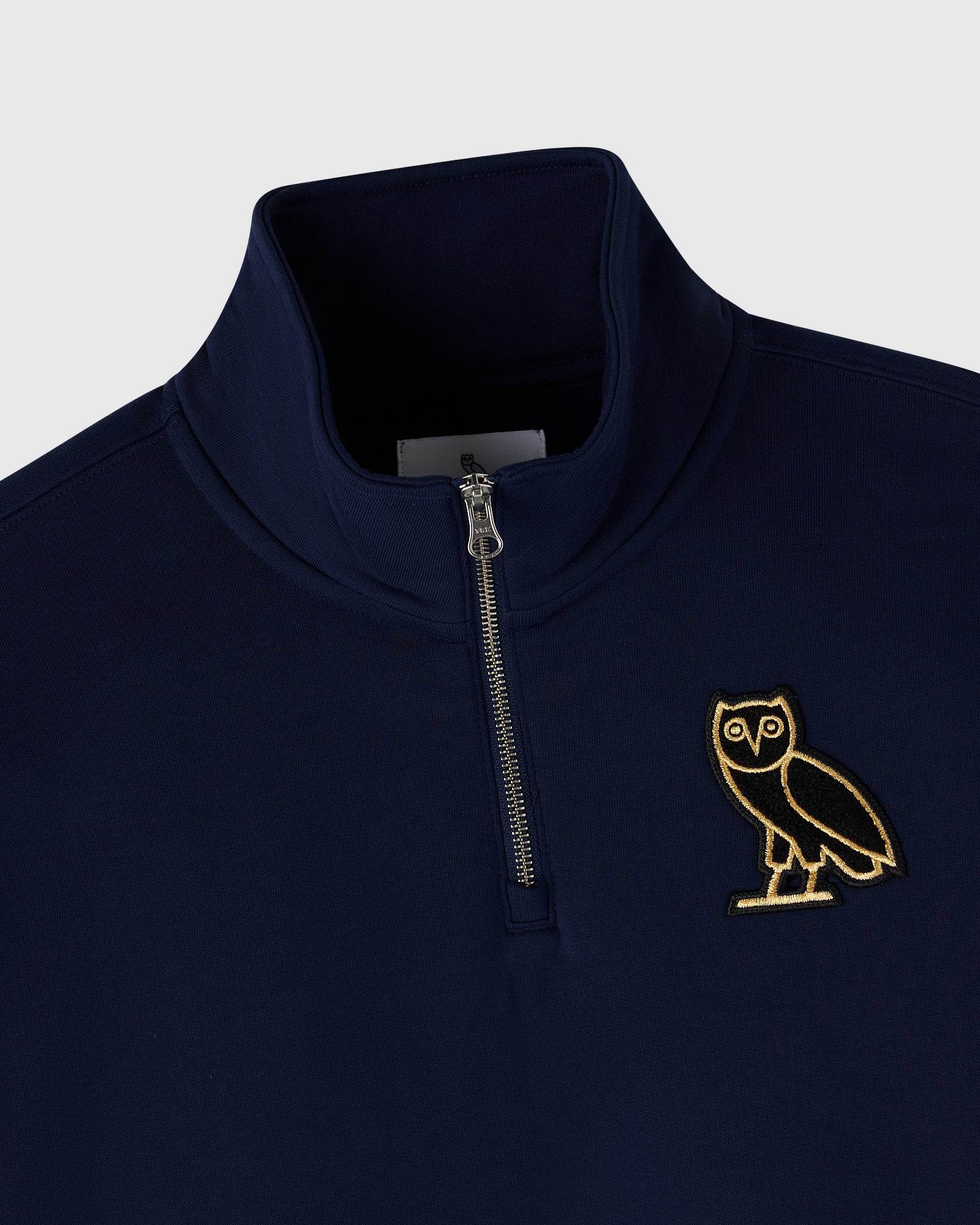 Signature Quarter-Zip Mockneck - Night Owl Navy