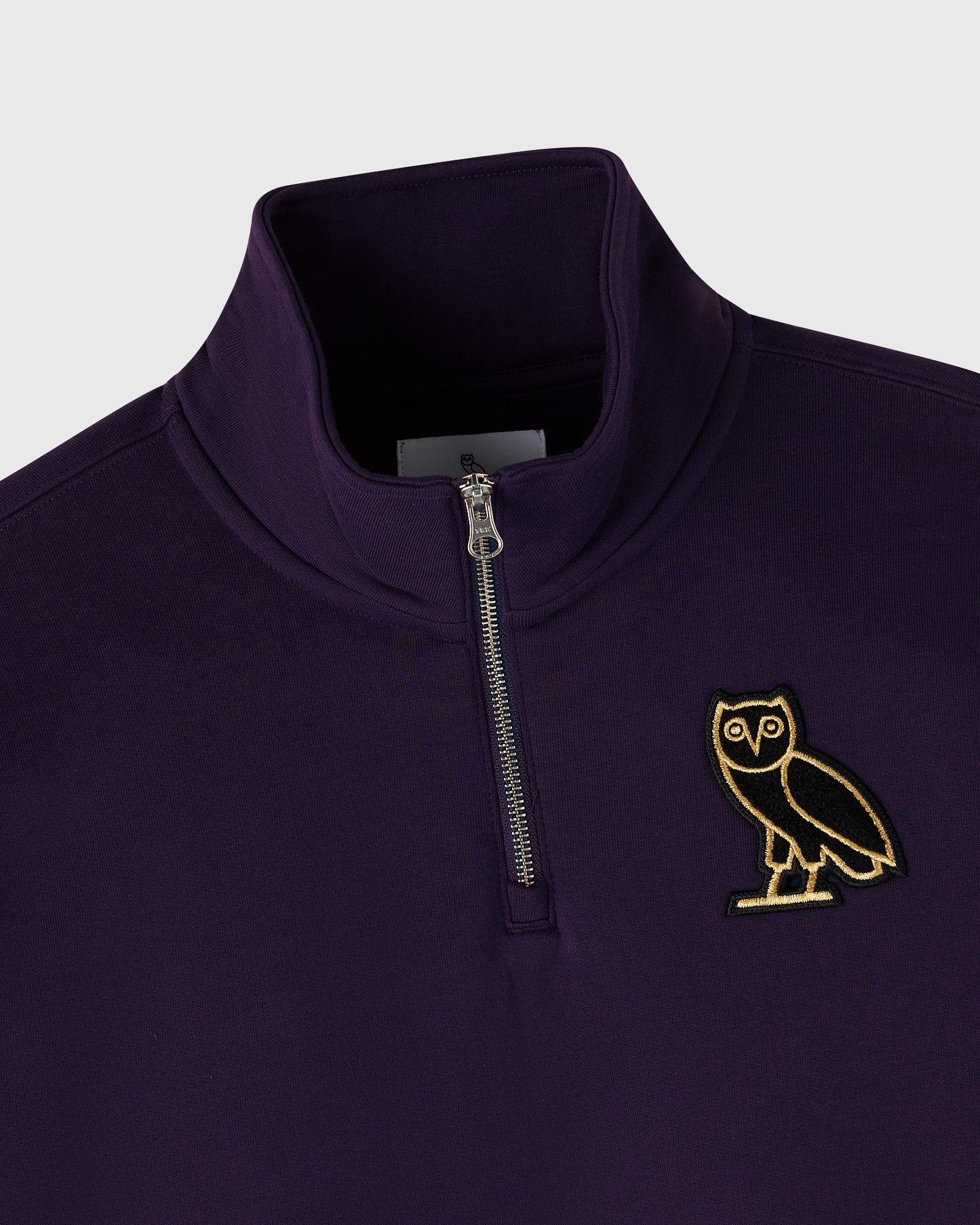 Signature Quarter-Zip Mockneck - Rich Plum