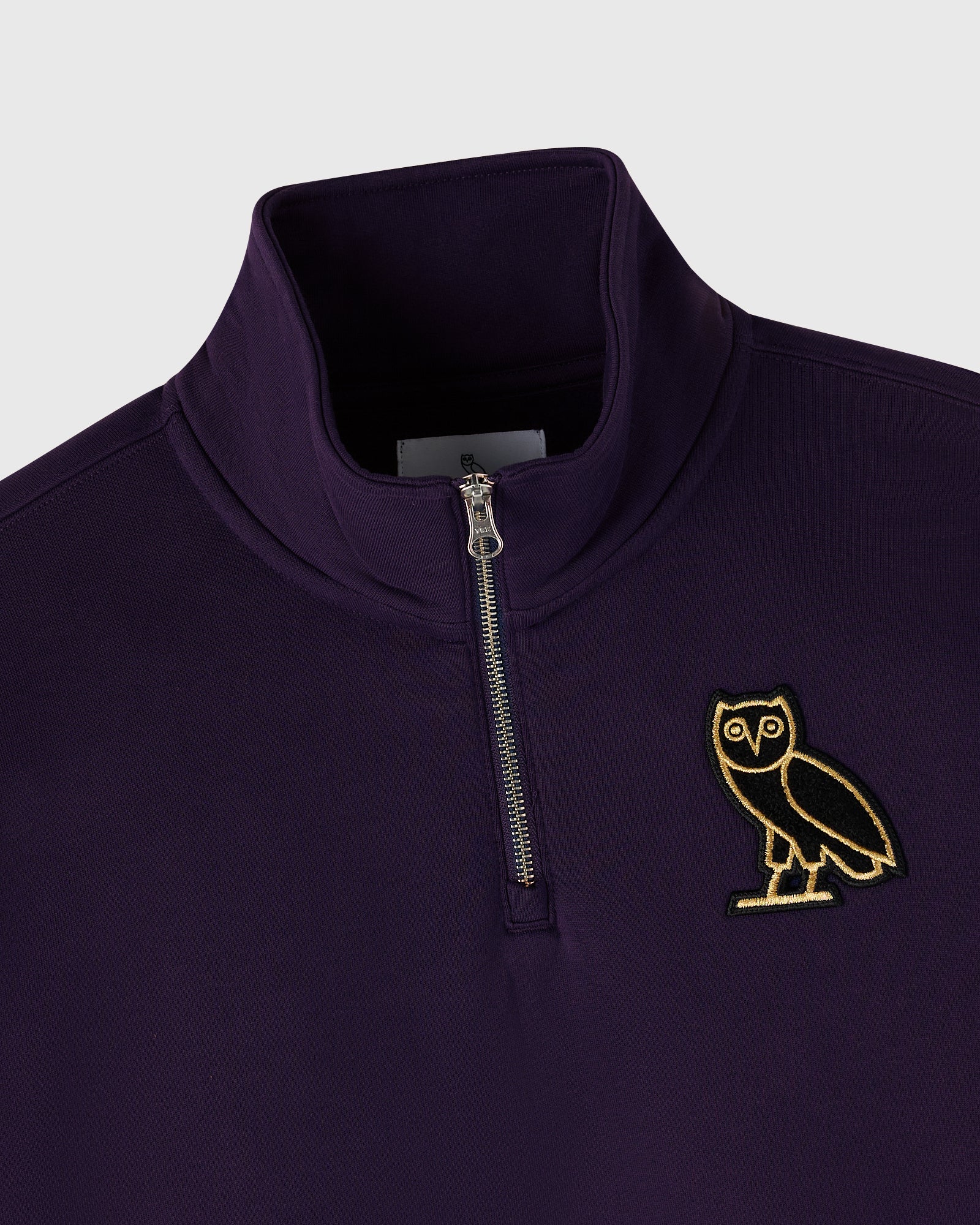 Signature Quarter-Zip Mockneck - Rich Plum