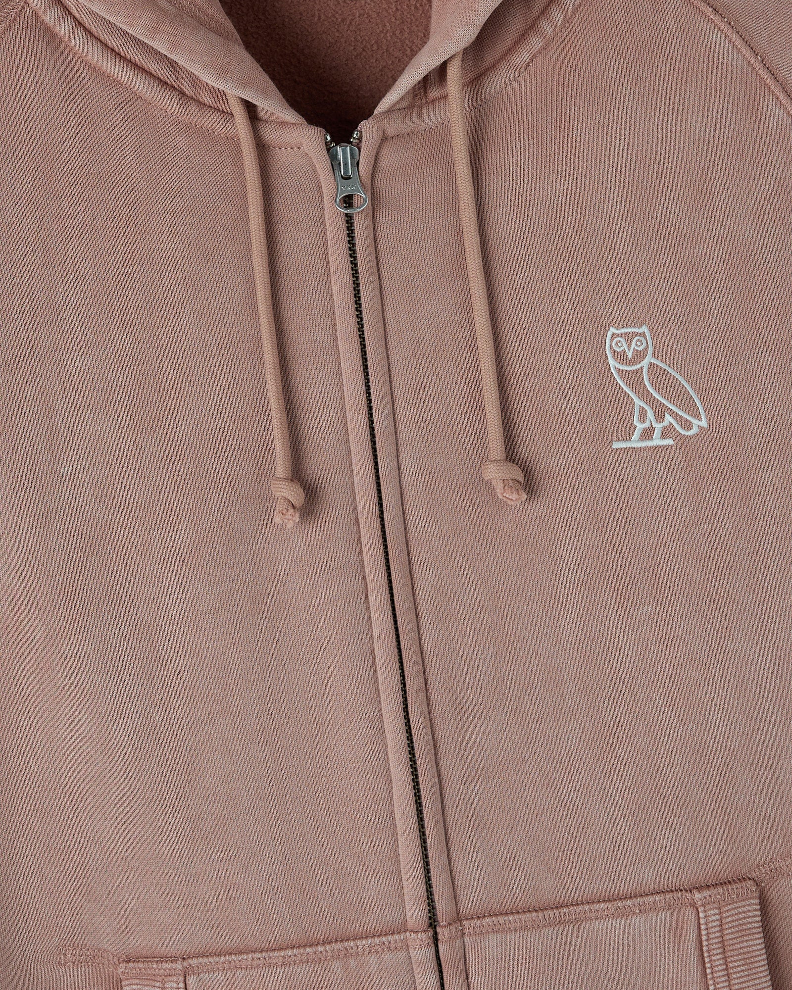 Muskoka Raglan Full-Zip Hoodie - Clay Pink – October's Very Own