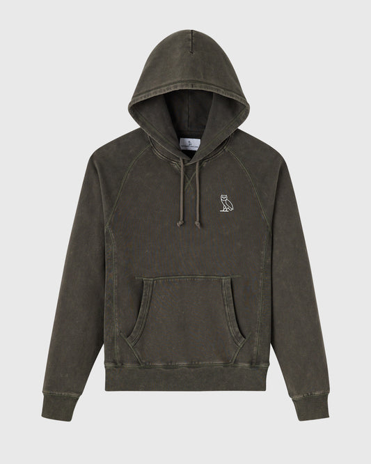 Muskoka Raglan Hoodie - Deep Olive