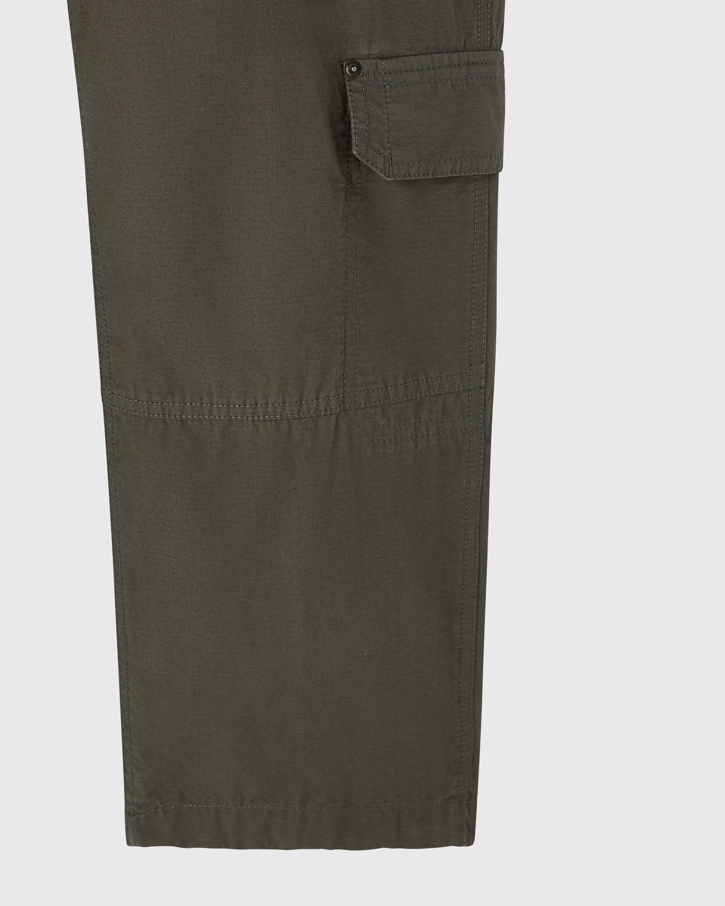 Pantalon cargo multipoches - Olive