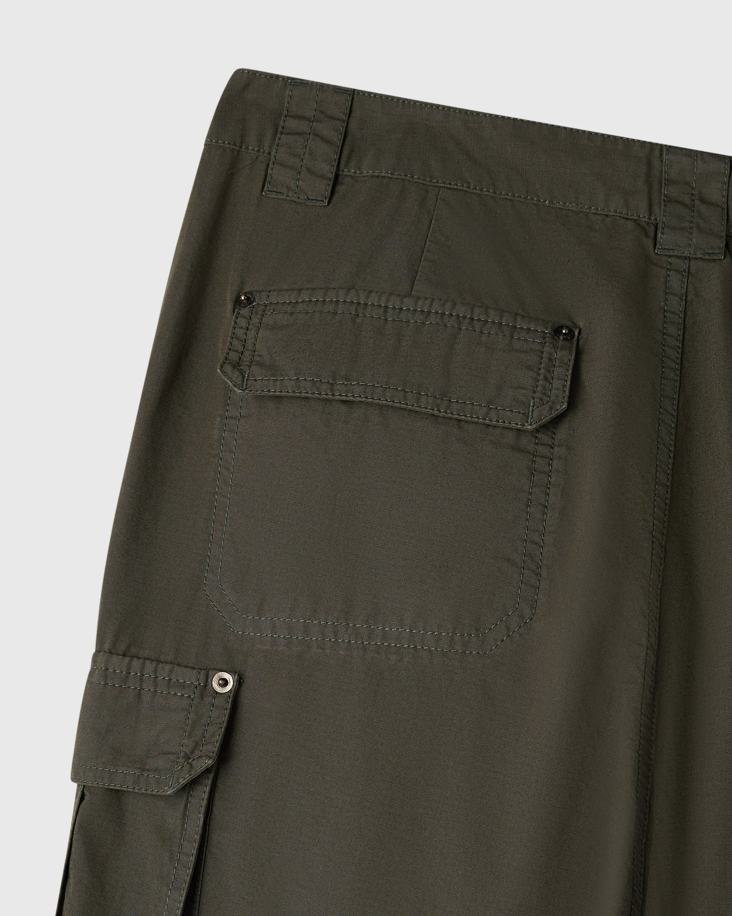 Pantalon cargo multipoches - Olive