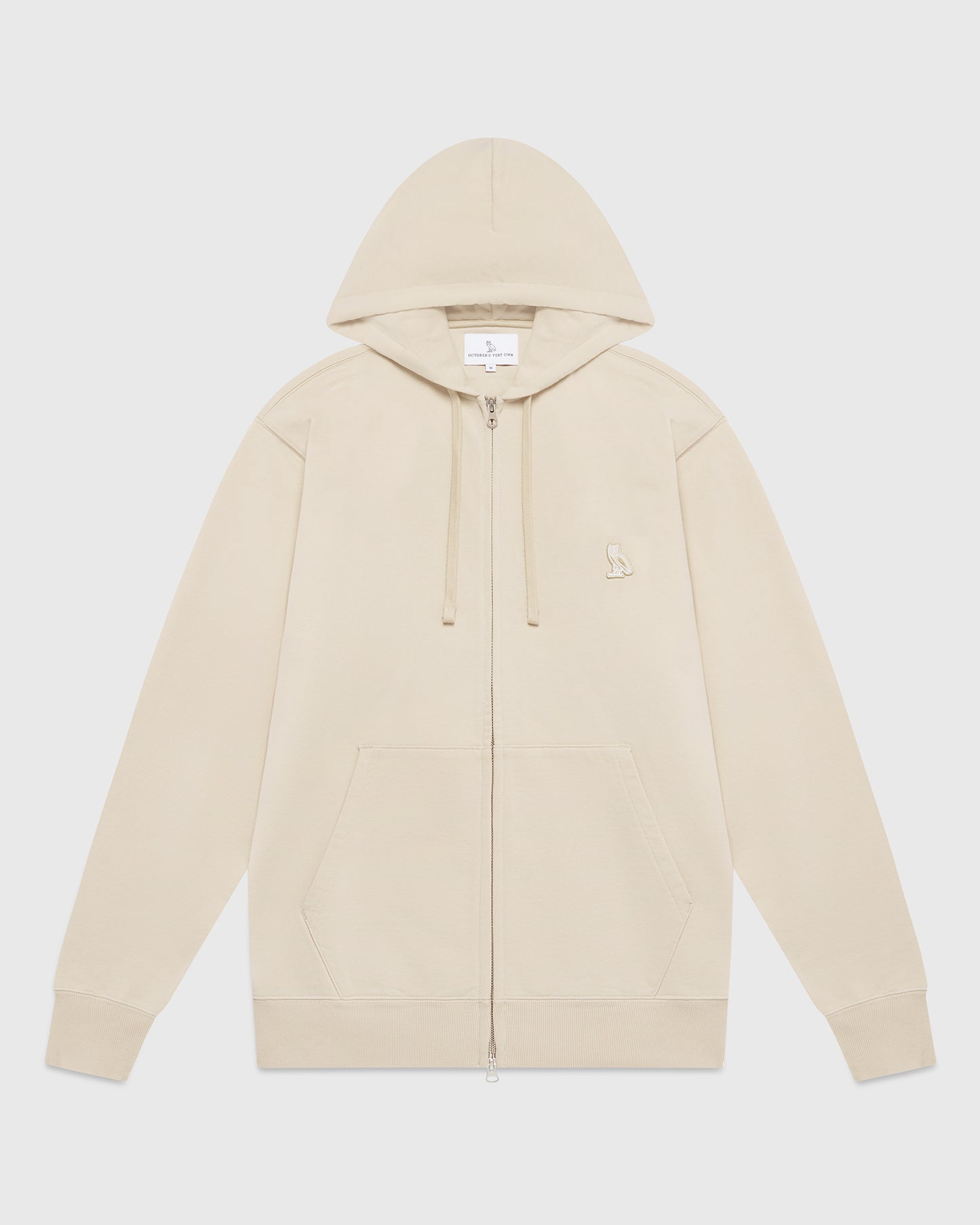 Classic Full-Zip Hoodie - Stone