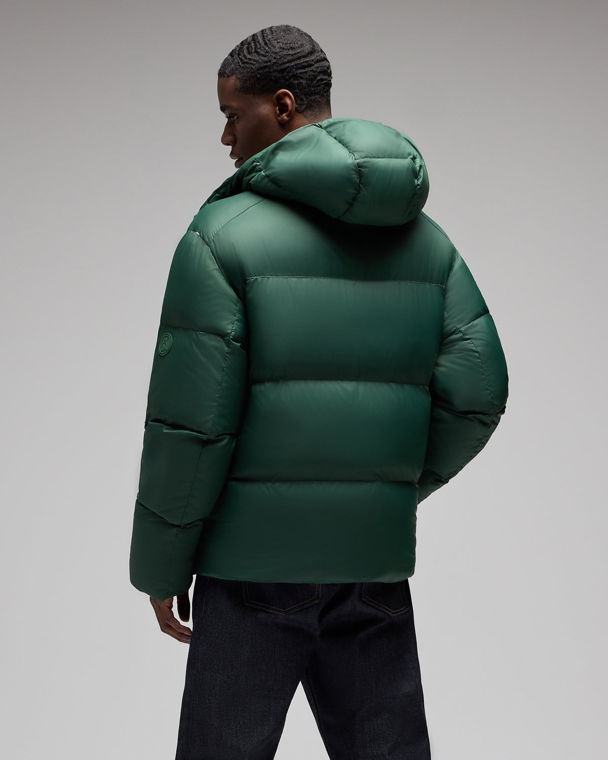 Contrast Bounce Jacket - Green