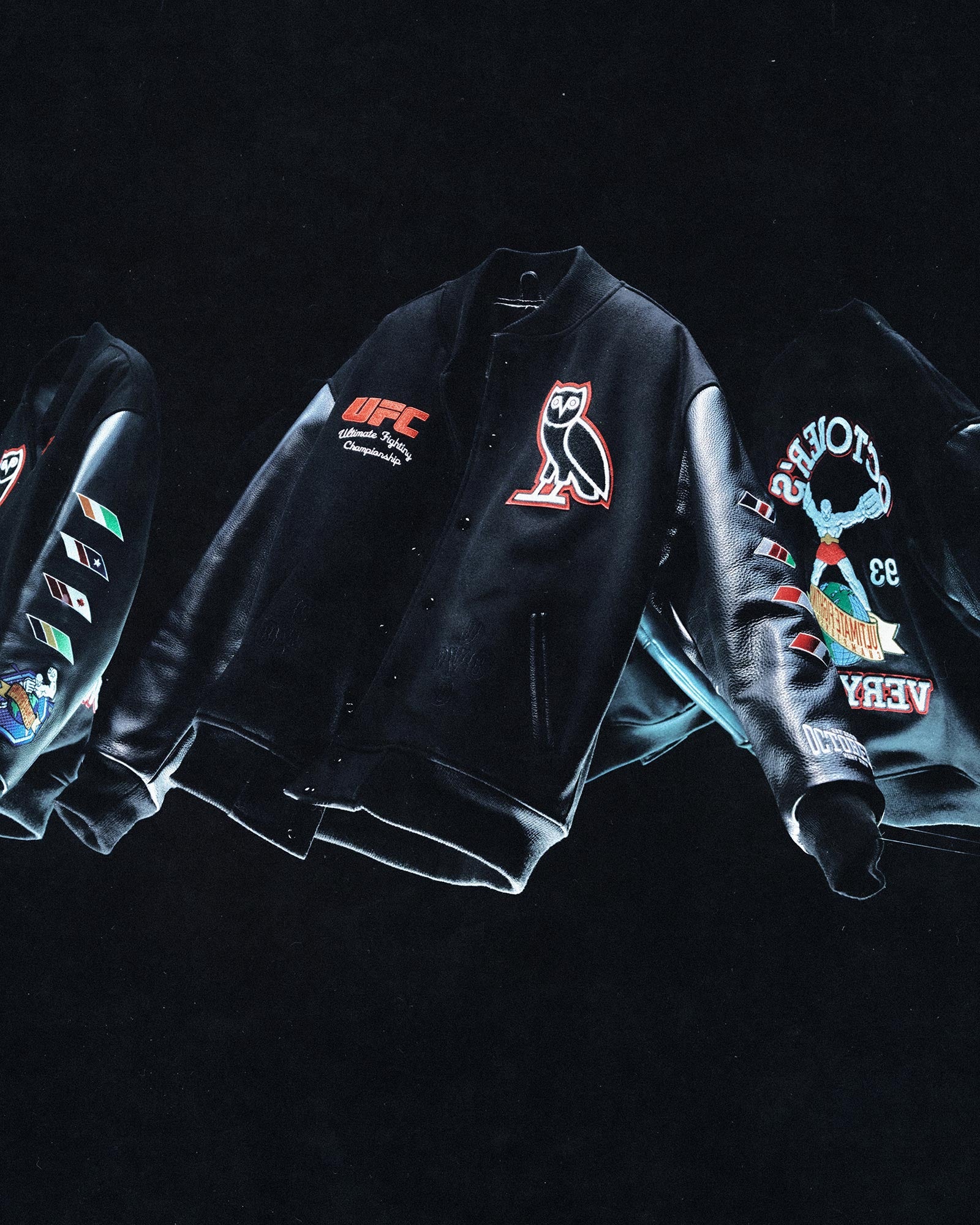 October's Very Own x UFC Varsity Jackets