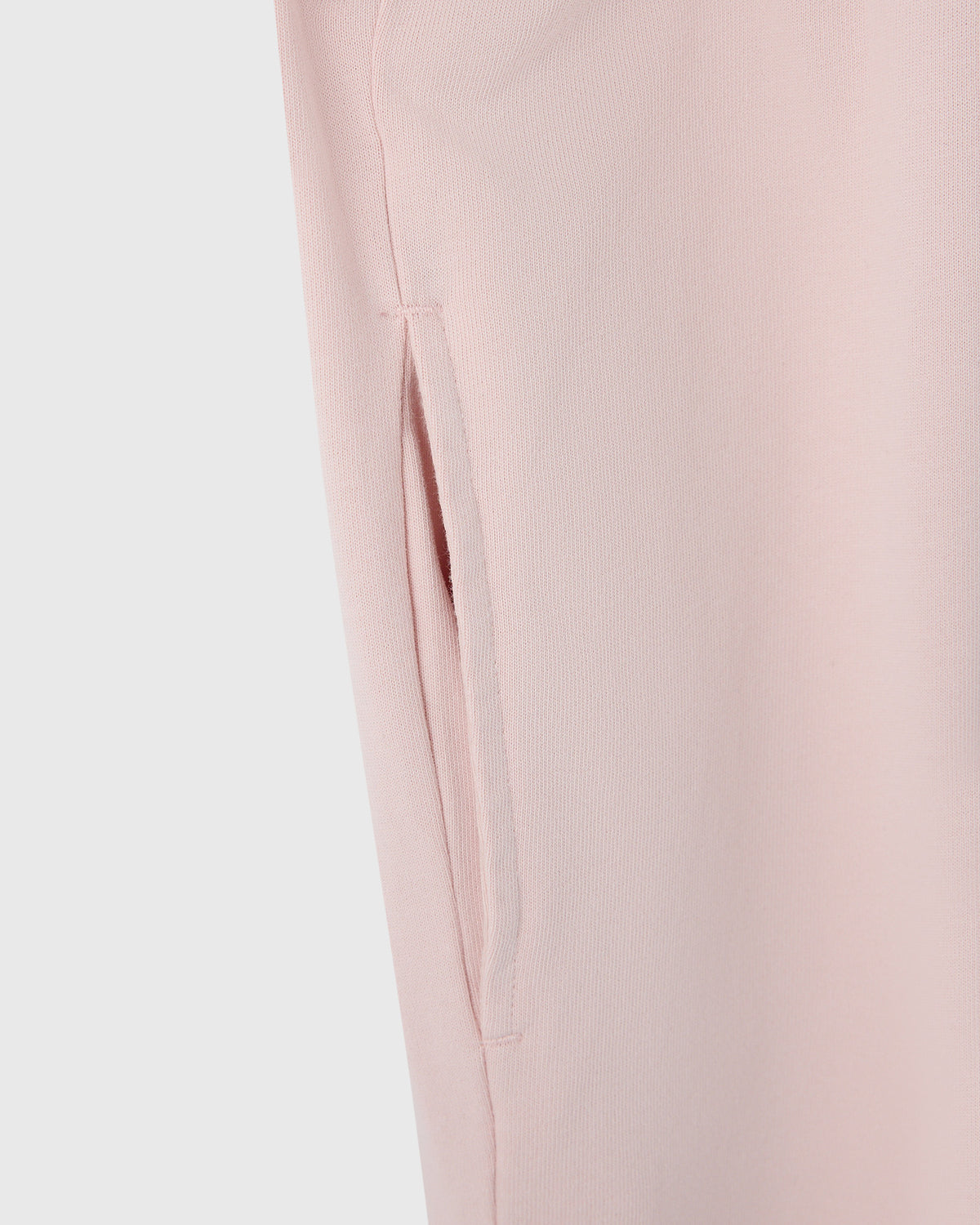 Heavy Weight Polo Dress - Muted Pink