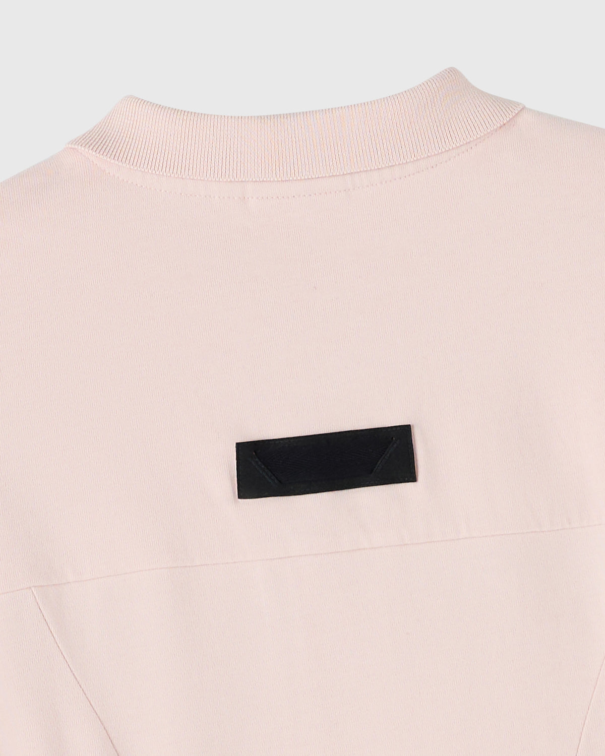 Heavy Weight Polo Dress - Muted Pink