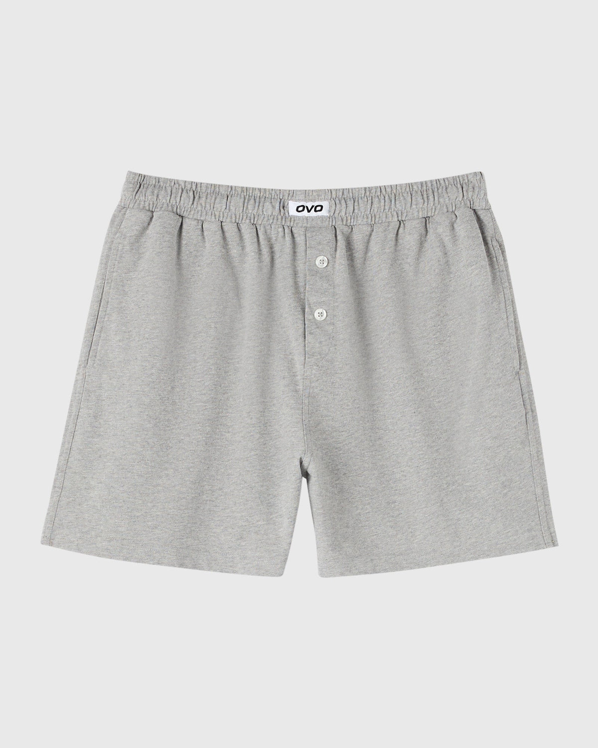 Lounge Boxer Short - Heather Grey