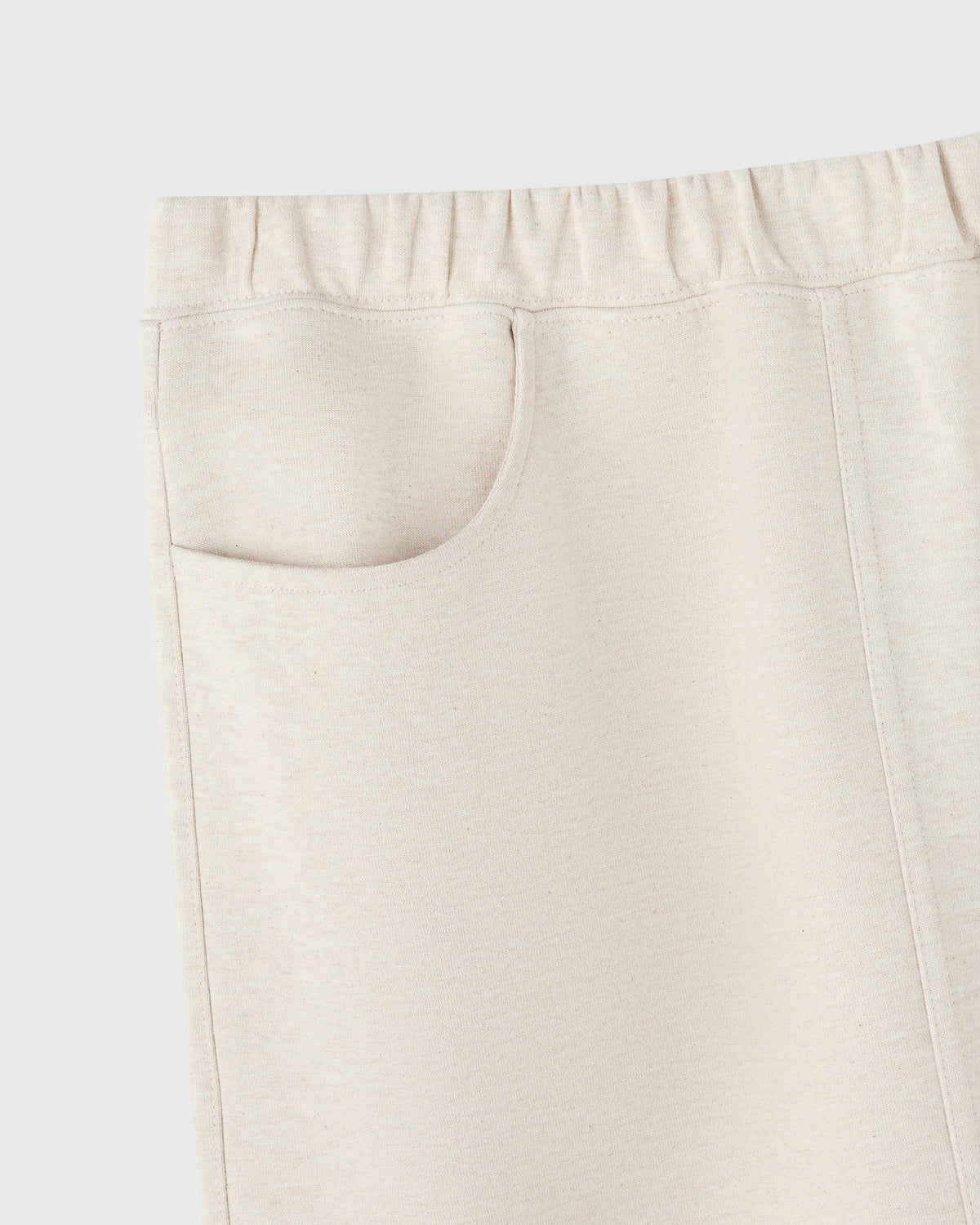 Double Knit Maxi Skirt - Heather Oatmeal