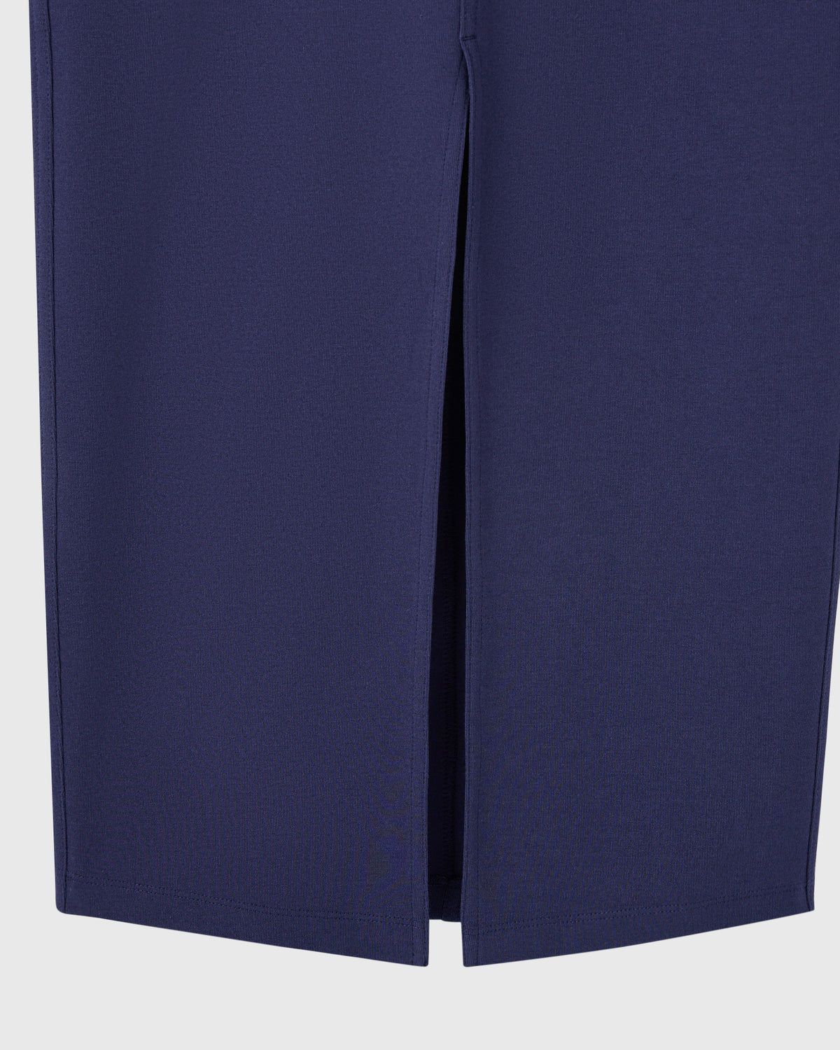 Double Knit Maxi Skirt - Navy
