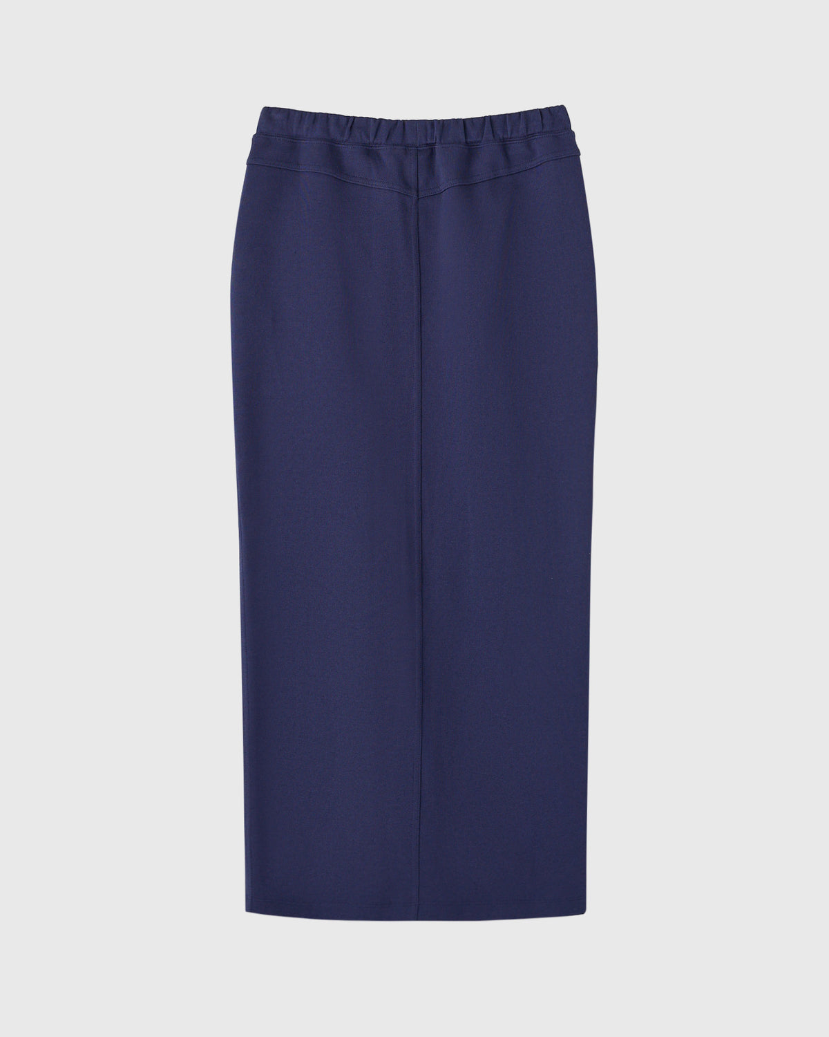 Double Knit Maxi Skirt - Navy
