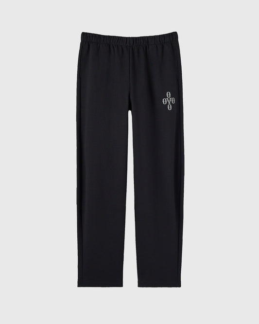 Luxe Knit Balloon Sweatpant - Black