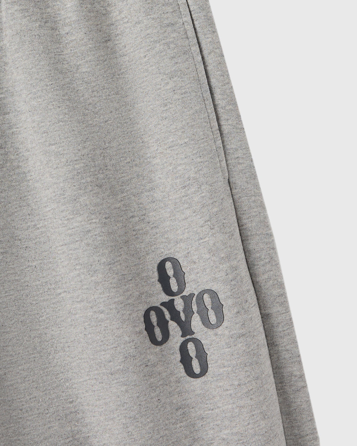 Luxe Knit Balloon Sweatpant - Heather Grey