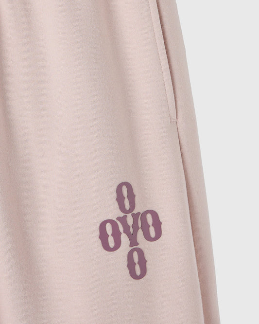 Luxe Knit Balloon Sweatpant - Muted Pink