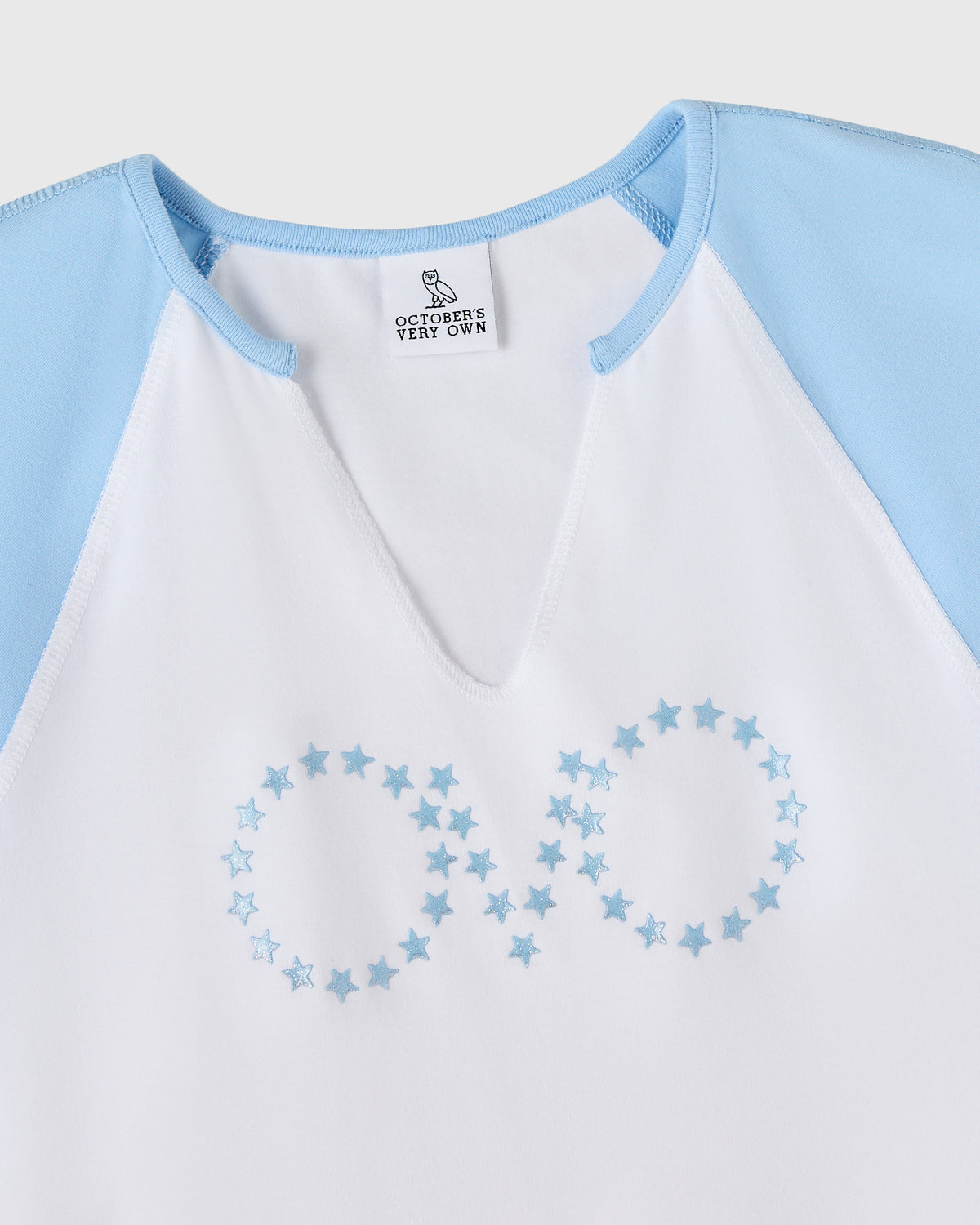 Glitter Tee - White