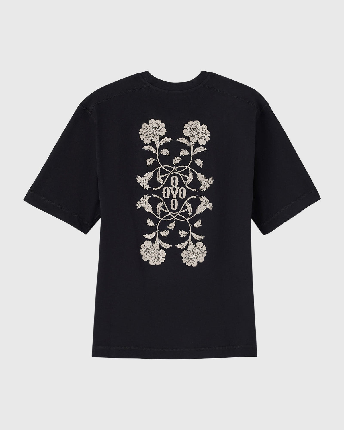 Luxe Jersey Marigold Tee - Black