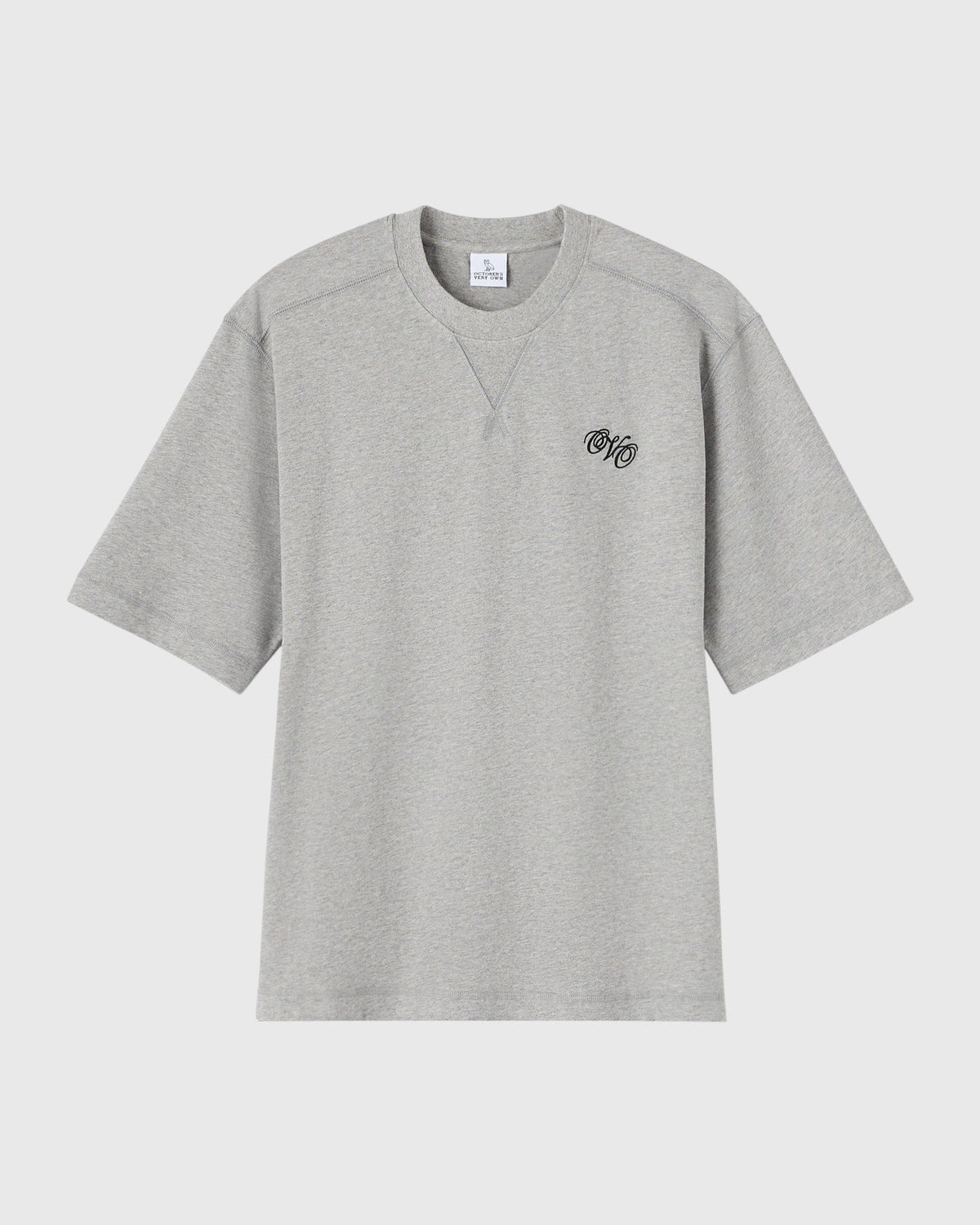 Luxe Jersey Marigold Tee - Heather Grey