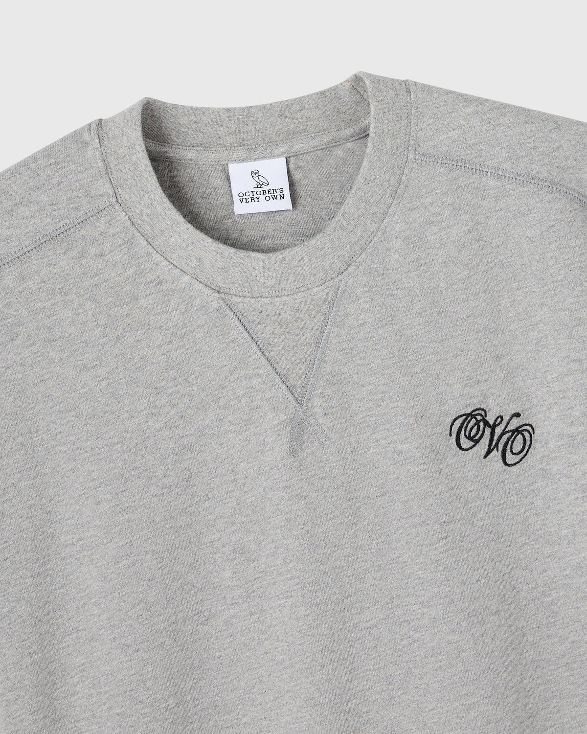 Luxe Jersey Marigold Tee - Heather Grey