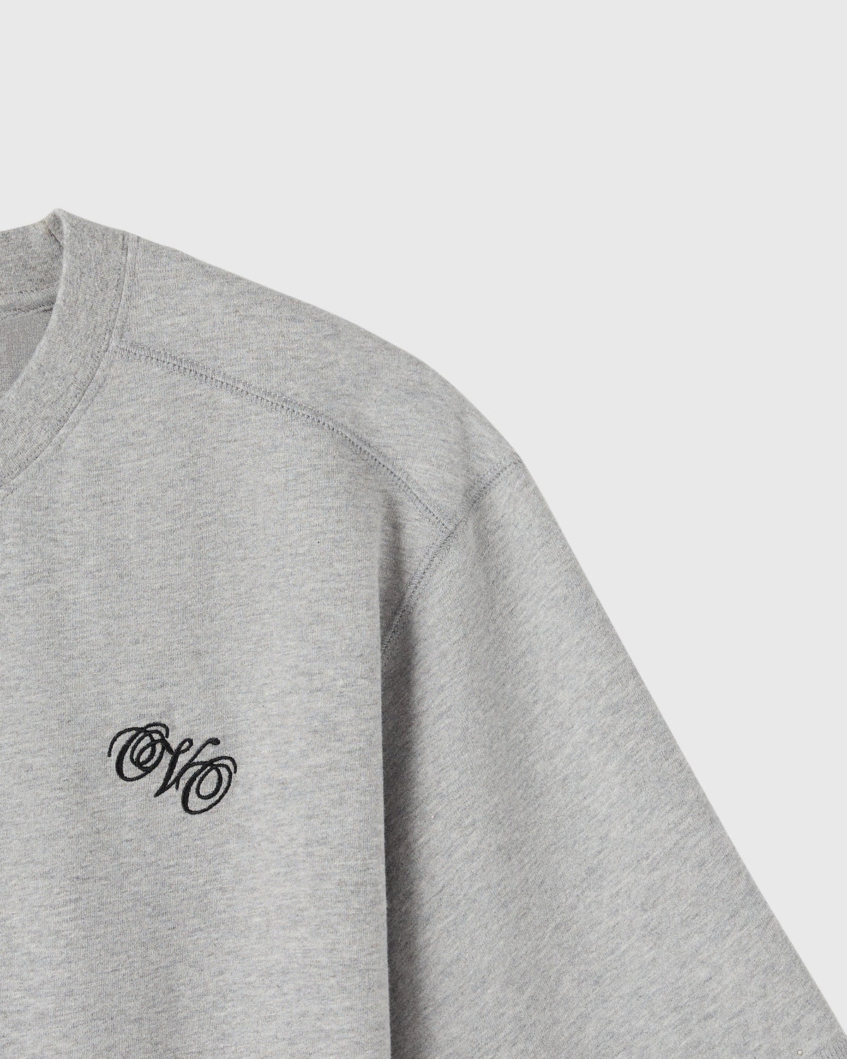 Luxe Jersey Marigold Tee - Heather Grey