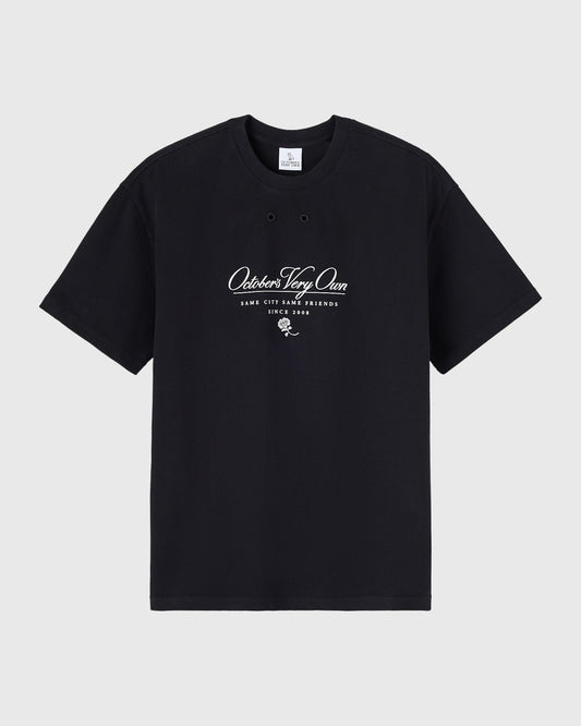 Script Tee - Black