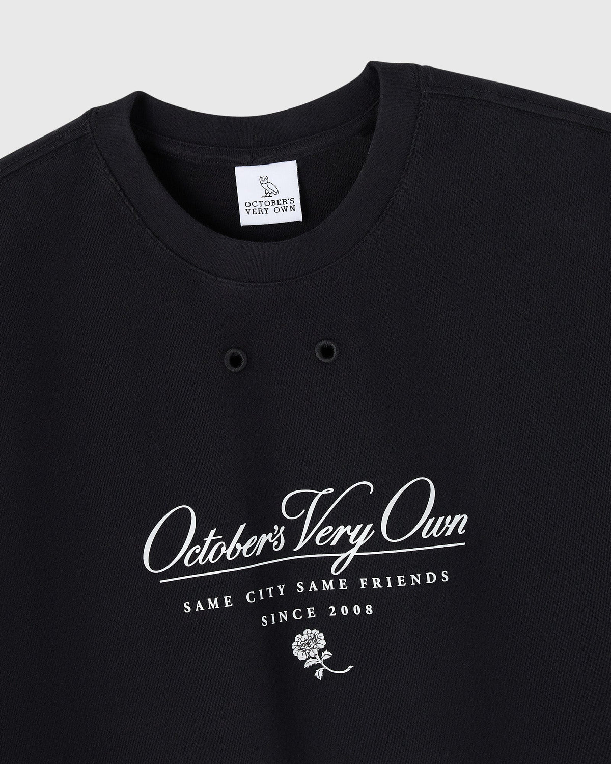 Script Tee - Black