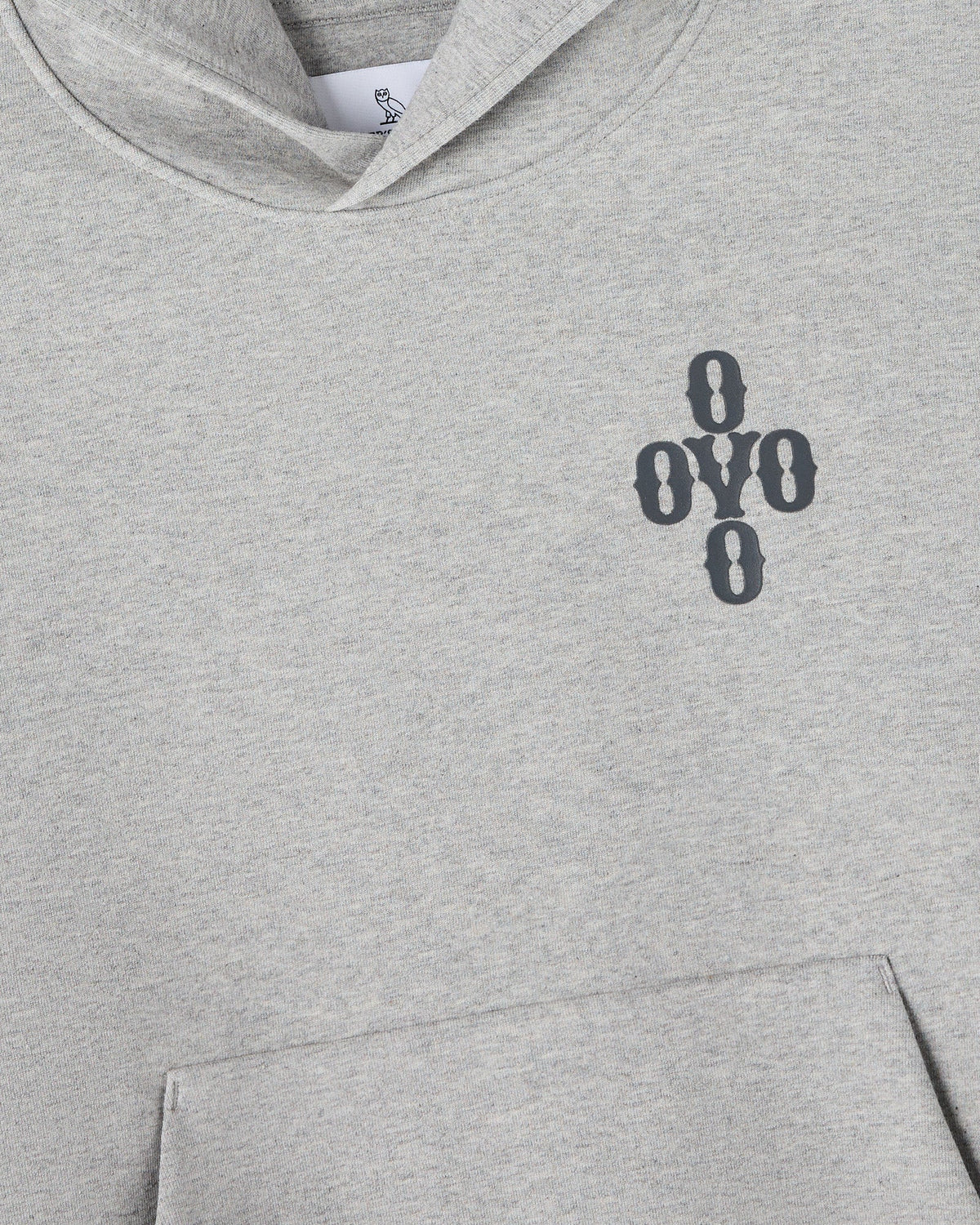 Luxe Knit Bubble Hoodie - Heather Grey