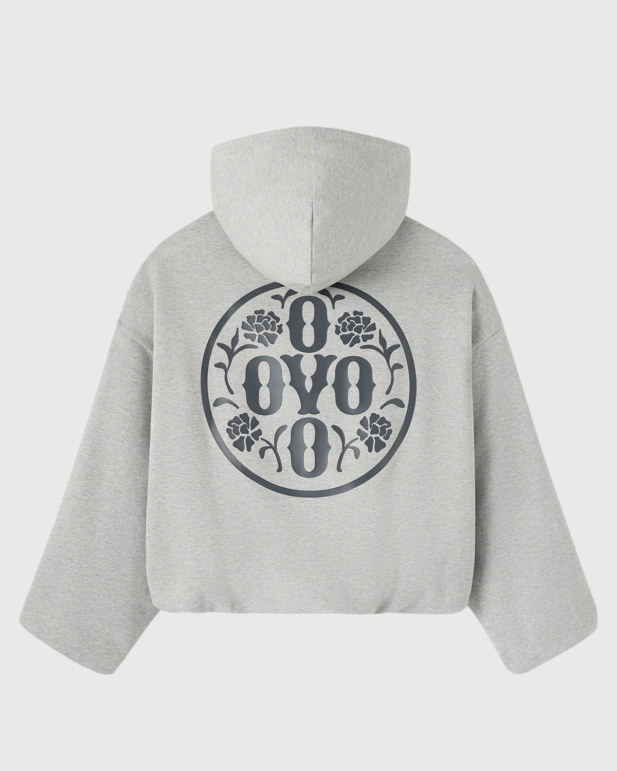 Luxe Knit Bubble Hoodie - Heather Grey