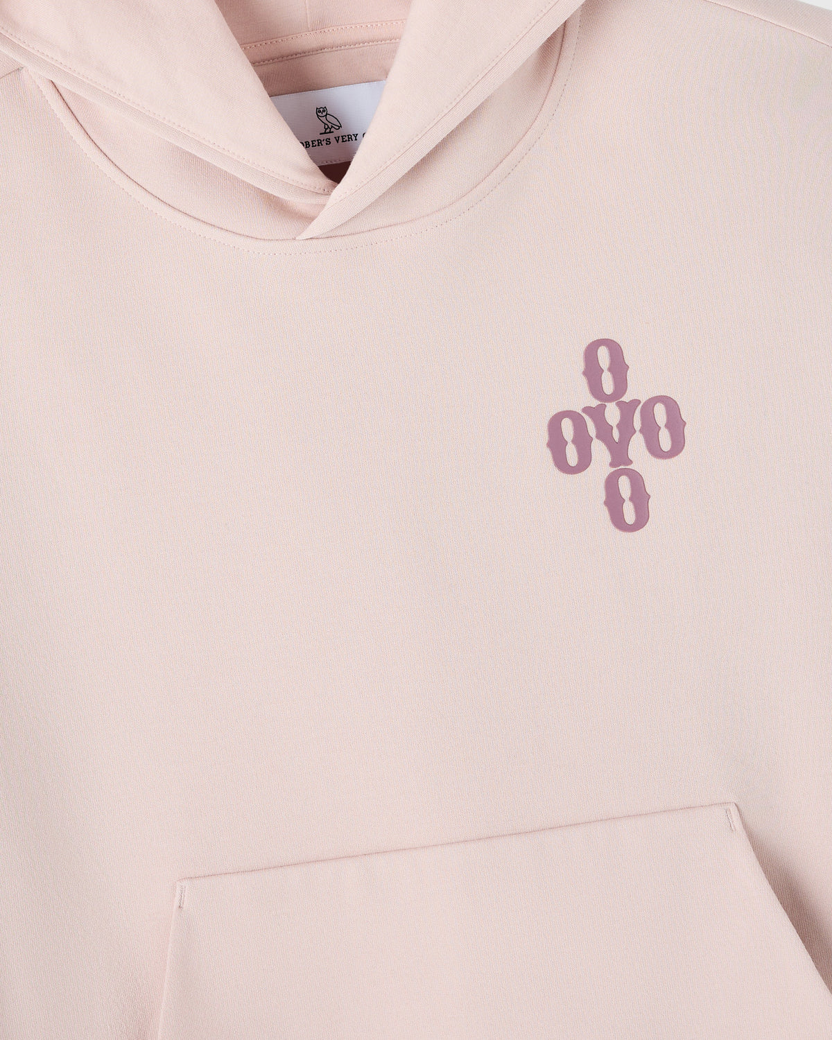 Luxe Knit Bubble Hoodie - Muted Pink
