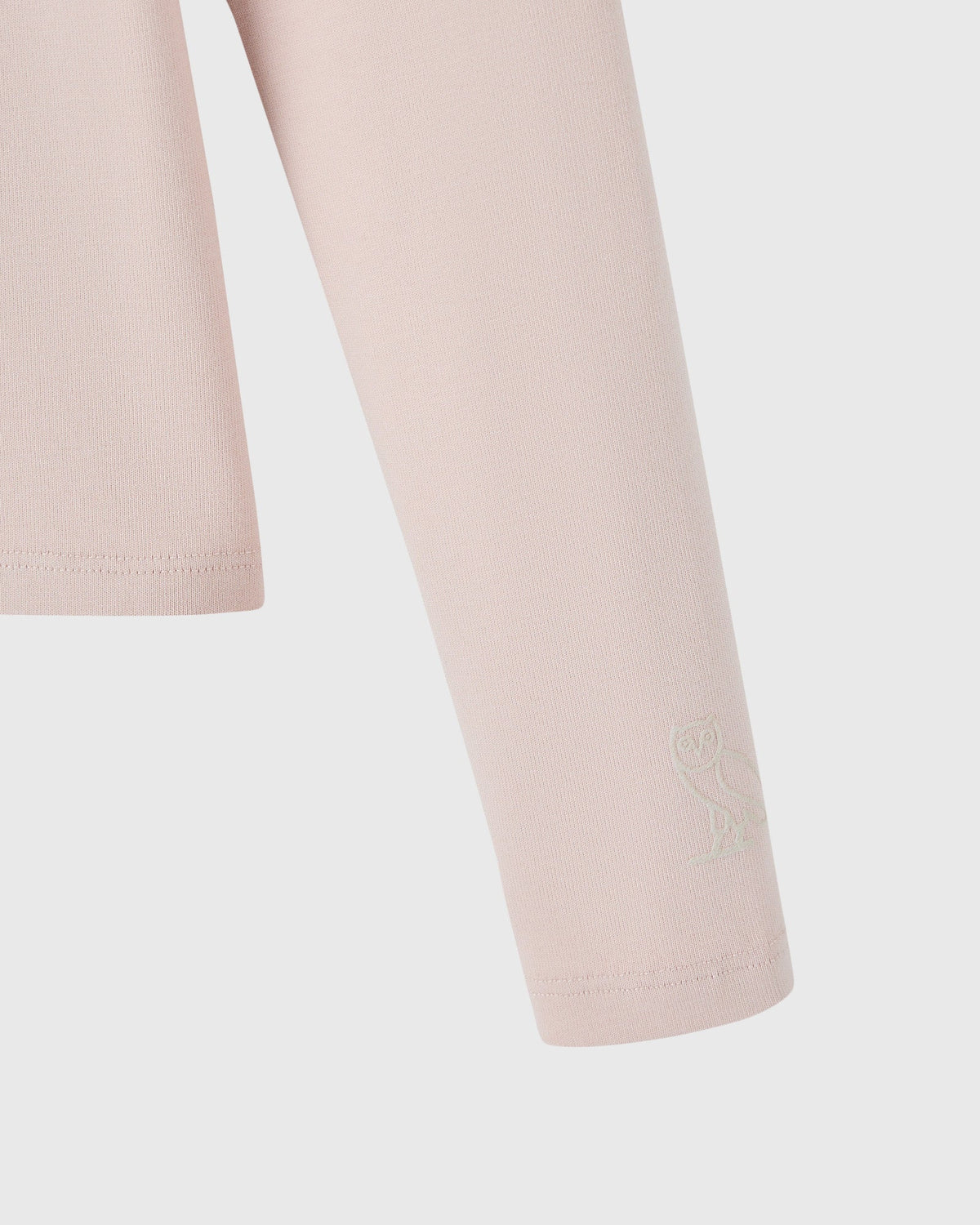 Script Long-Sleeve Tee - Muted Pink