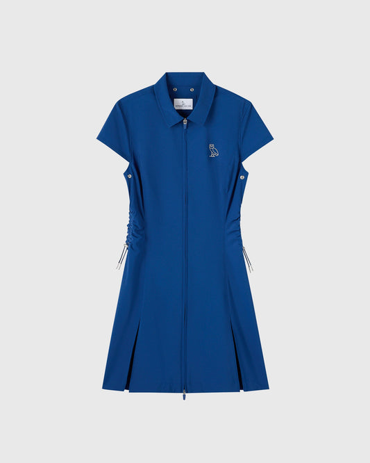 Collared Sport Dress - Deep Denim