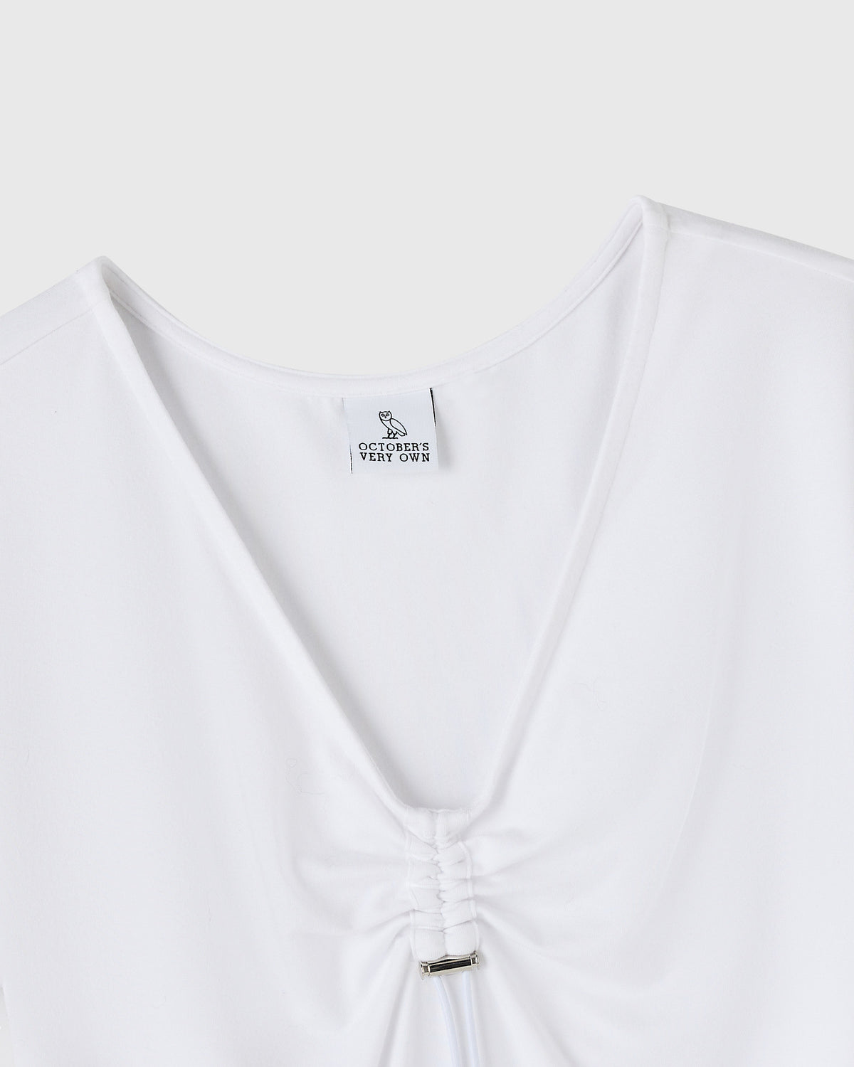 TEE CINTRE - BLANC