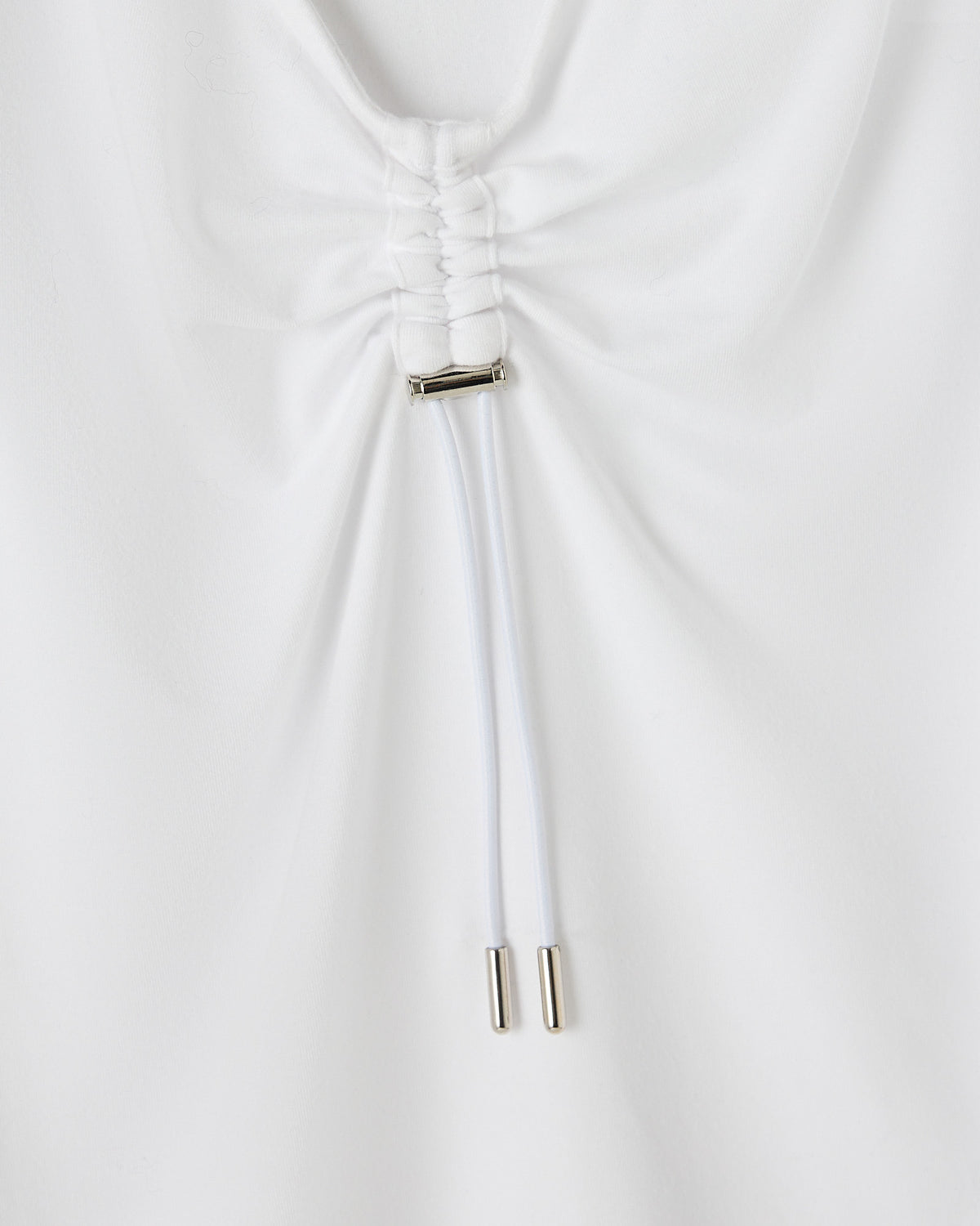 TEE CINTRE - BLANC