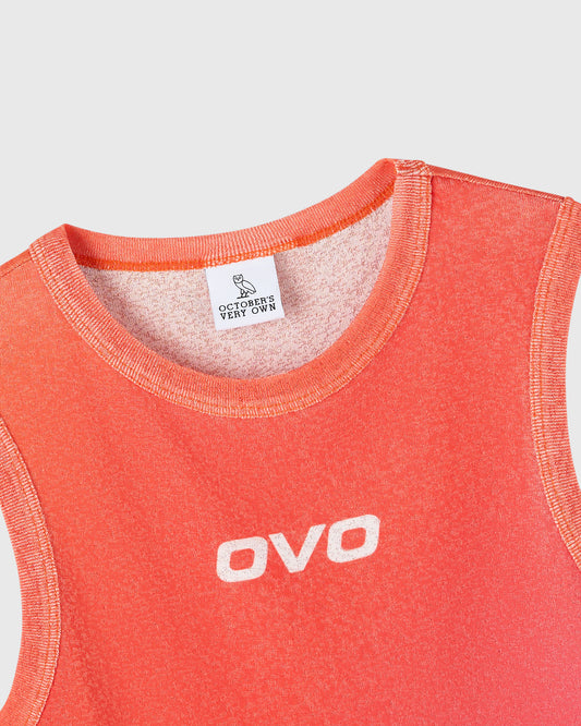 Sheer Ombre Tank - Fuego