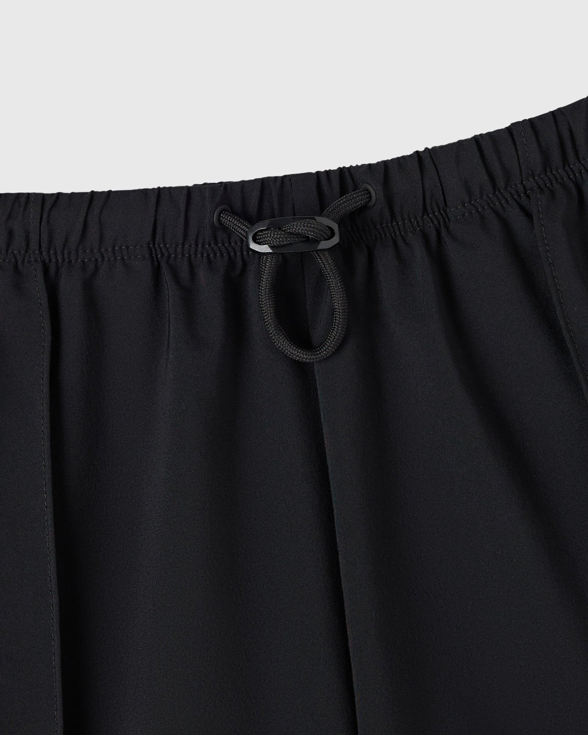 Active Zip Split Short - Black