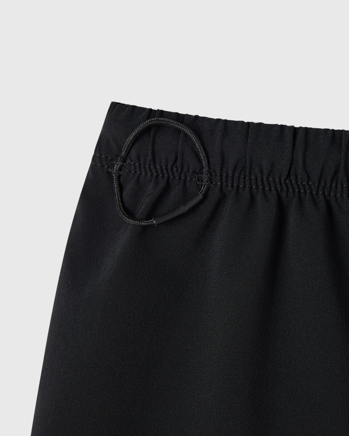 Active Zip Split Short - Black