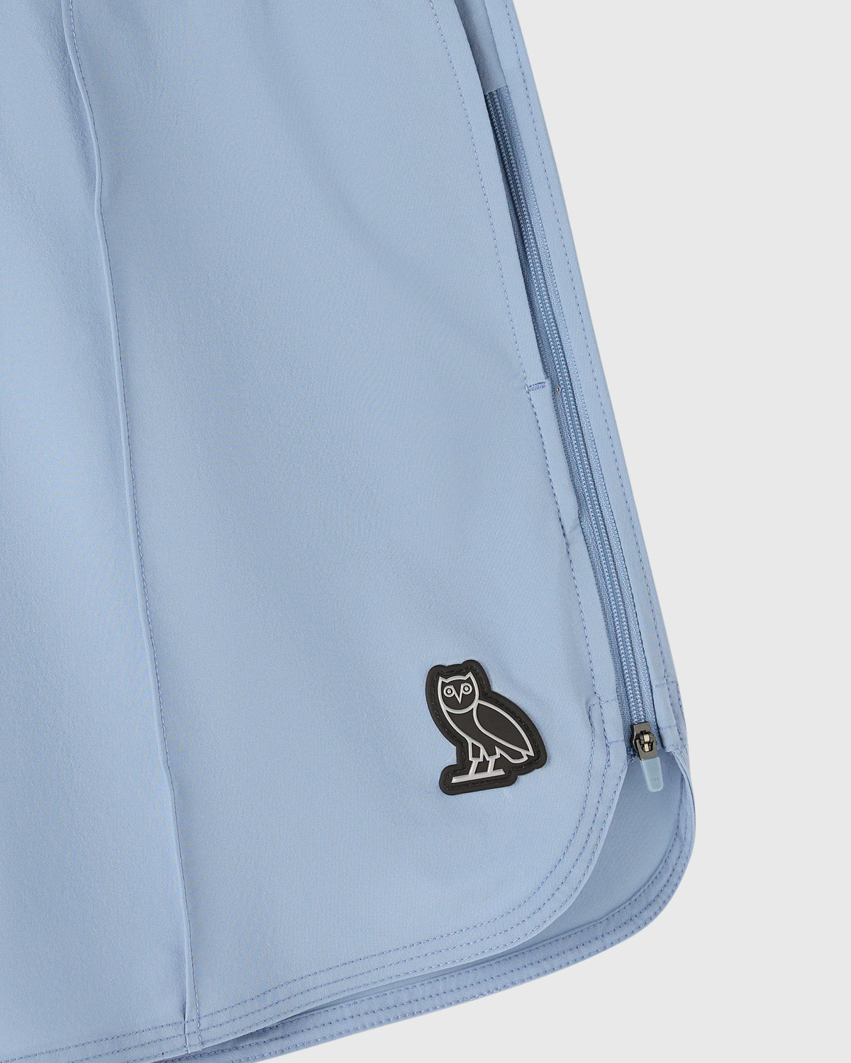 Active Zip Split Short - Ripple Blue