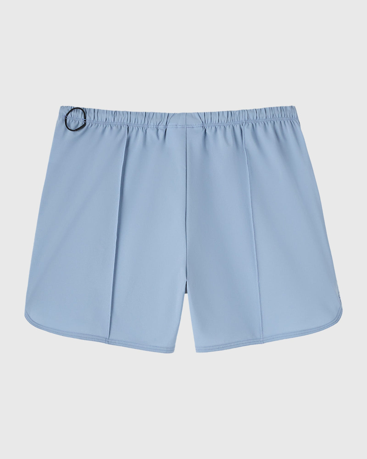 Active Zip Split Short - Ripple Blue