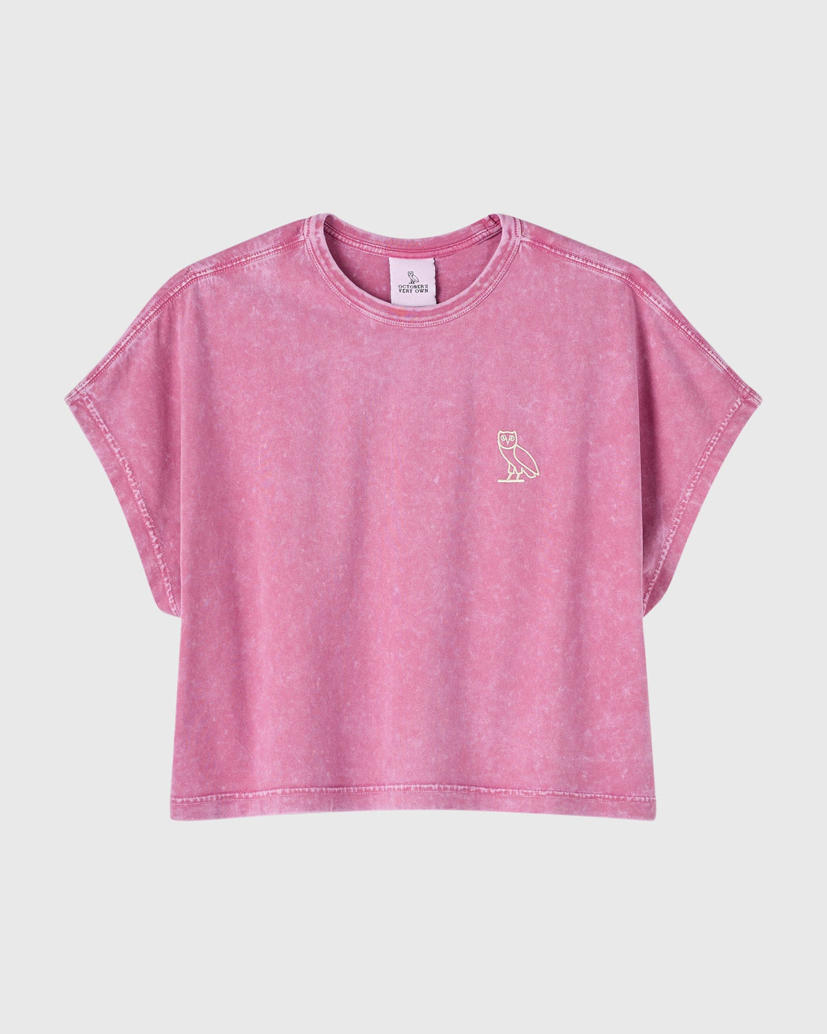 Garment Dye Boxy Tank - Rose Pink