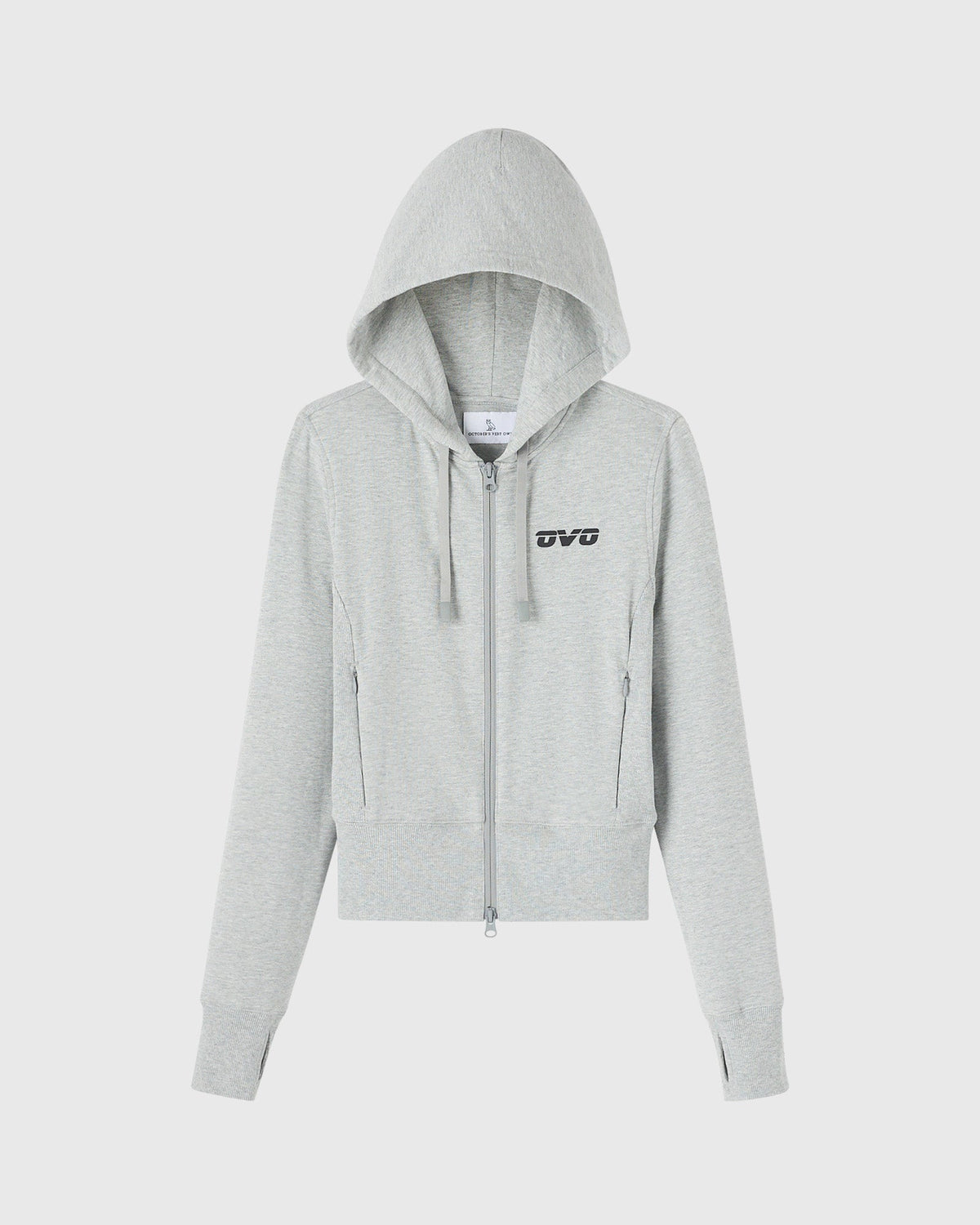 Runner Full-Zip Hoodie - Heather Grey