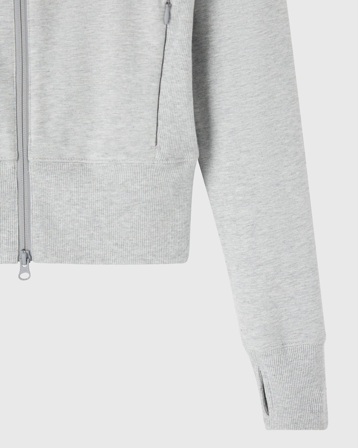 Runner Full-Zip Hoodie - Heather Grey