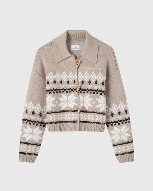 Nordic Cardigan - Camel