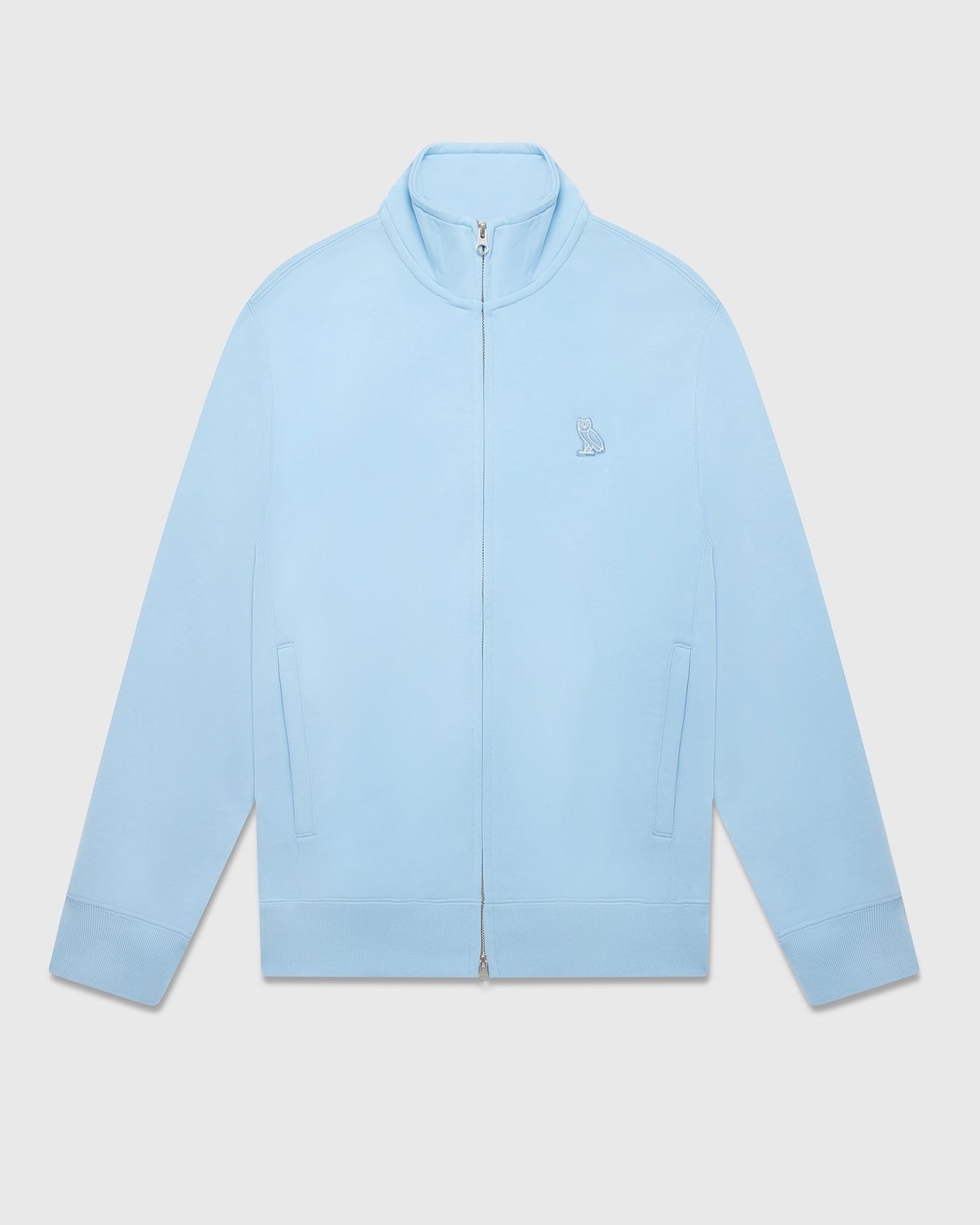 Classic Full-Zip Track Jacket - Light Blue
