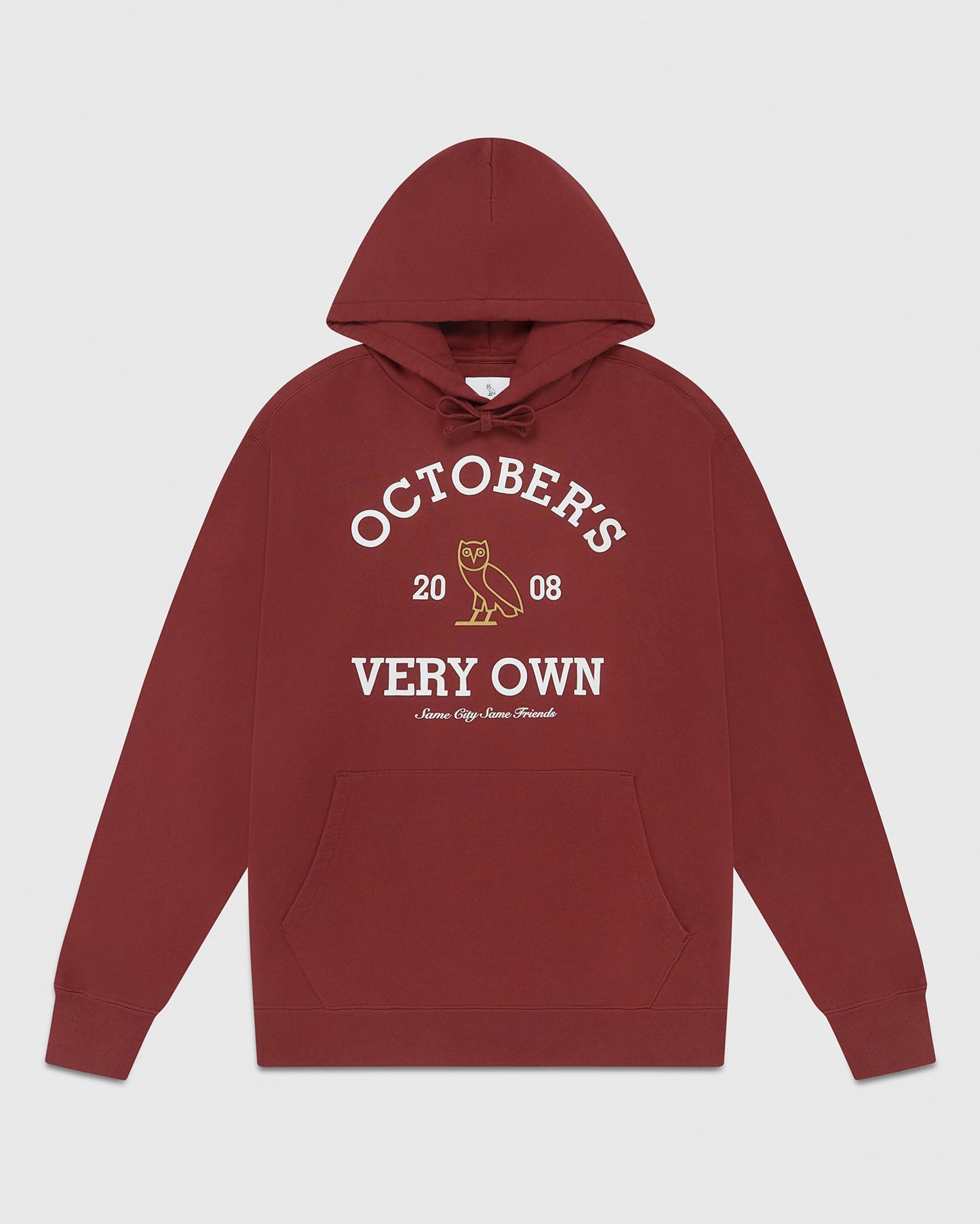 Collegiate Hoodie - Burgundy